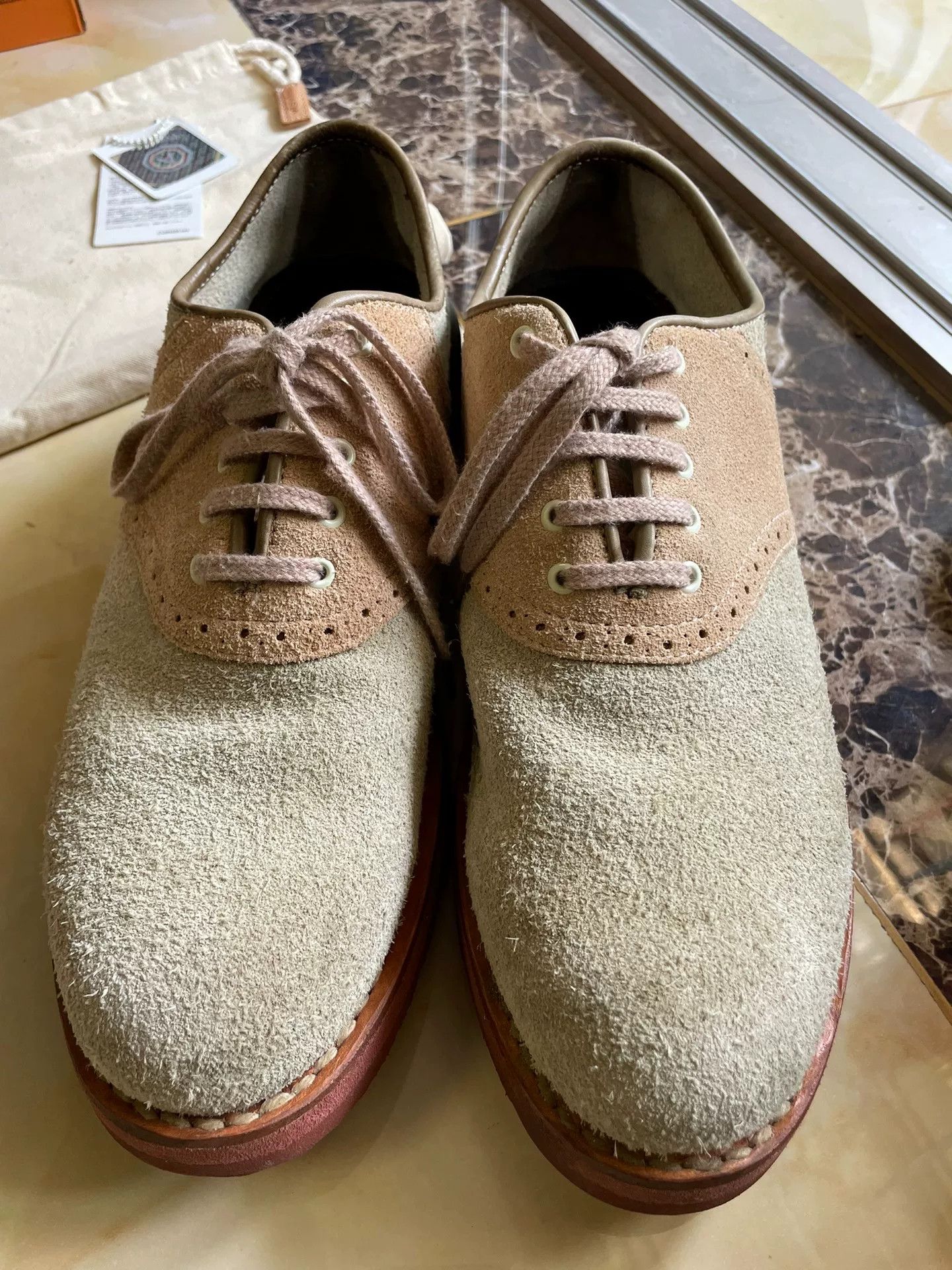 Visvim visvim patrician suede-folk low-top boots Size US 10 / EU 43 - 2 Thumbnail