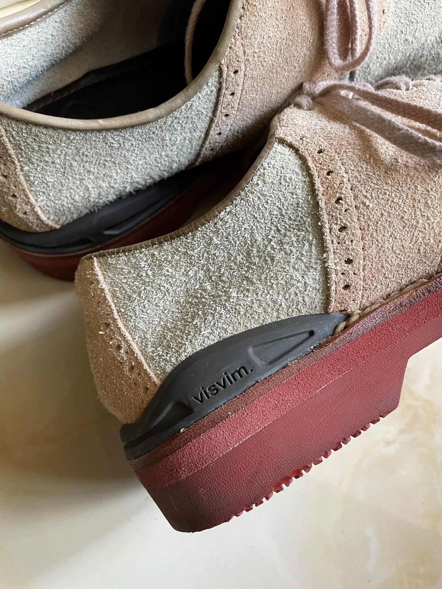 Visvim visvim patrician suede-folk low-top boots Size US 10 / EU 43 - 5 Thumbnail