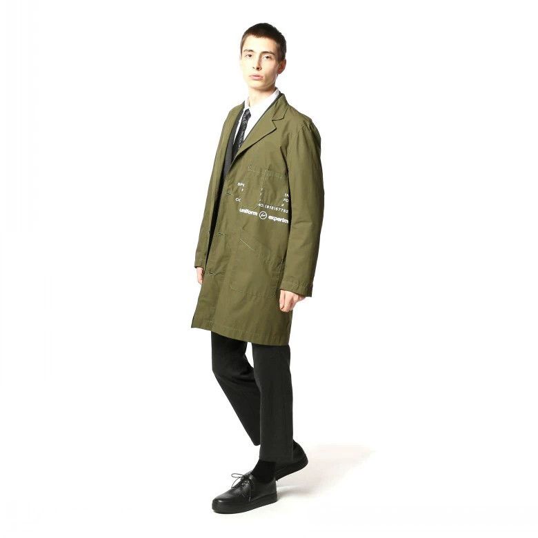 uniform experiment Uniform Experiment UEN Coat with Lightning Graphic Size US M / EU 48-50 / 2 - 3 Thumbnail