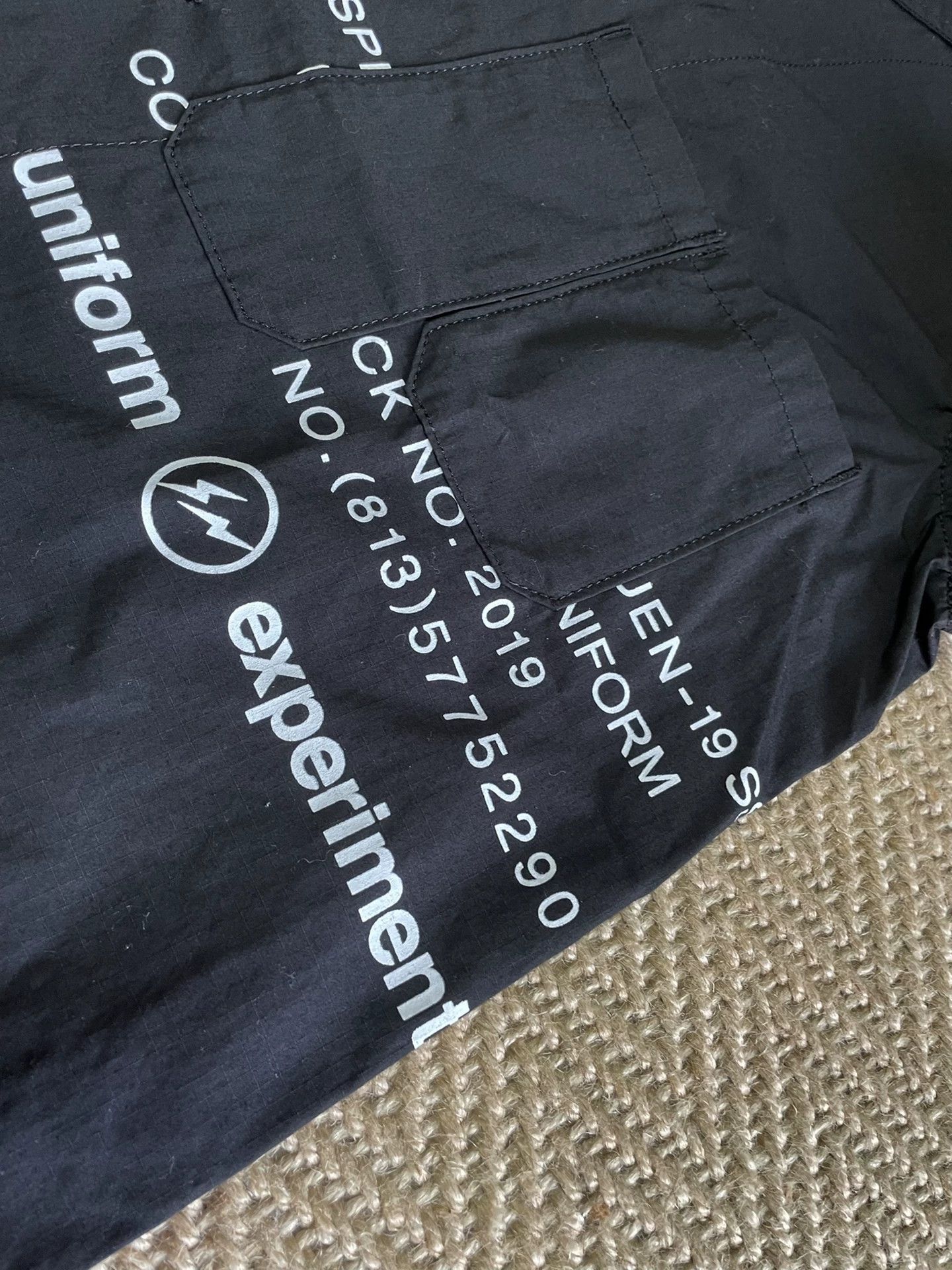 uniform experiment Uniform Experiment UEN Coat with Lightning Graphic Size US M / EU 48-50 / 2 - 6 Thumbnail