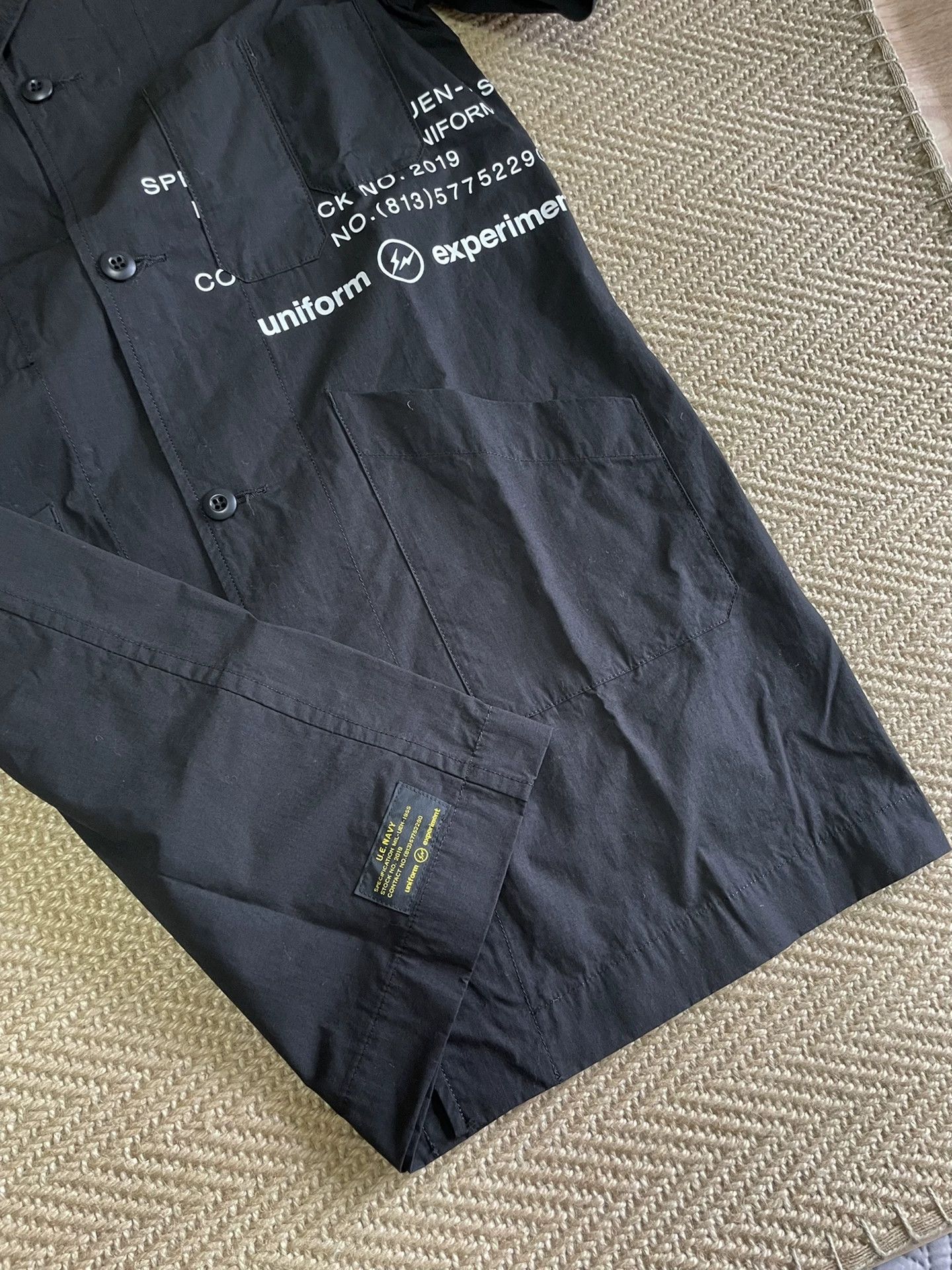 uniform experiment Uniform Experiment UEN Coat with Lightning Graphic Size US M / EU 48-50 / 2 - 7 Thumbnail