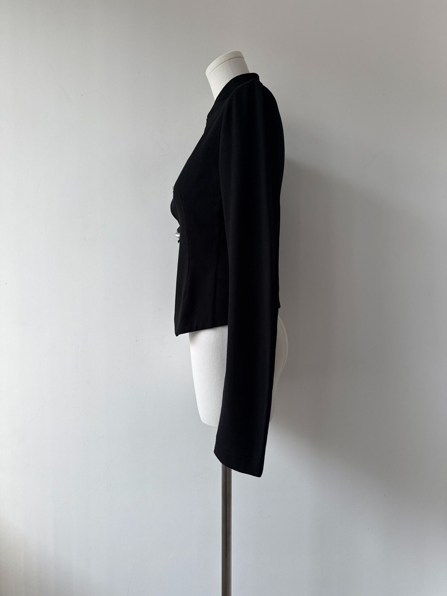 Yohji Yamamoto Yohji Yamamoto Limited Edition Black Jacket Size S / US 4 / IT 40 - 7 Thumbnail