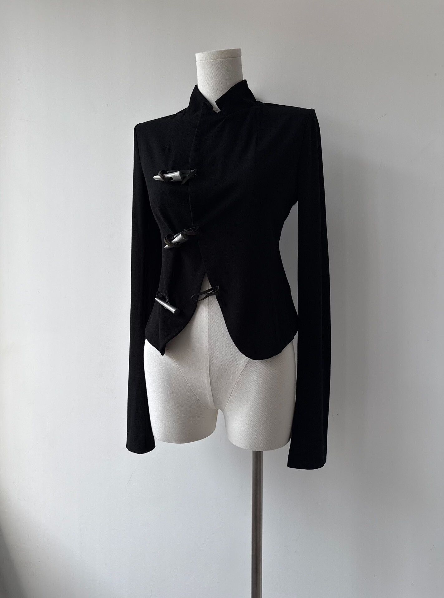 Yohji Yamamoto Yohji Yamamoto Limited Edition Black Jacket Size S / US 4 / IT 40 - 5 Thumbnail
