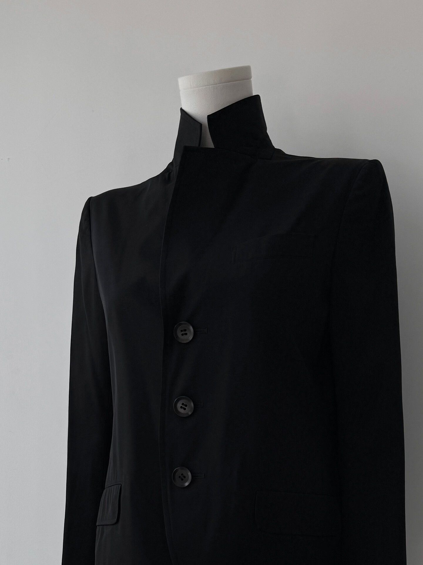 Y's Yohji Yamamoto Y's Wool Japanese Jacket Size S / US 4 / IT 40 - 5 Thumbnail