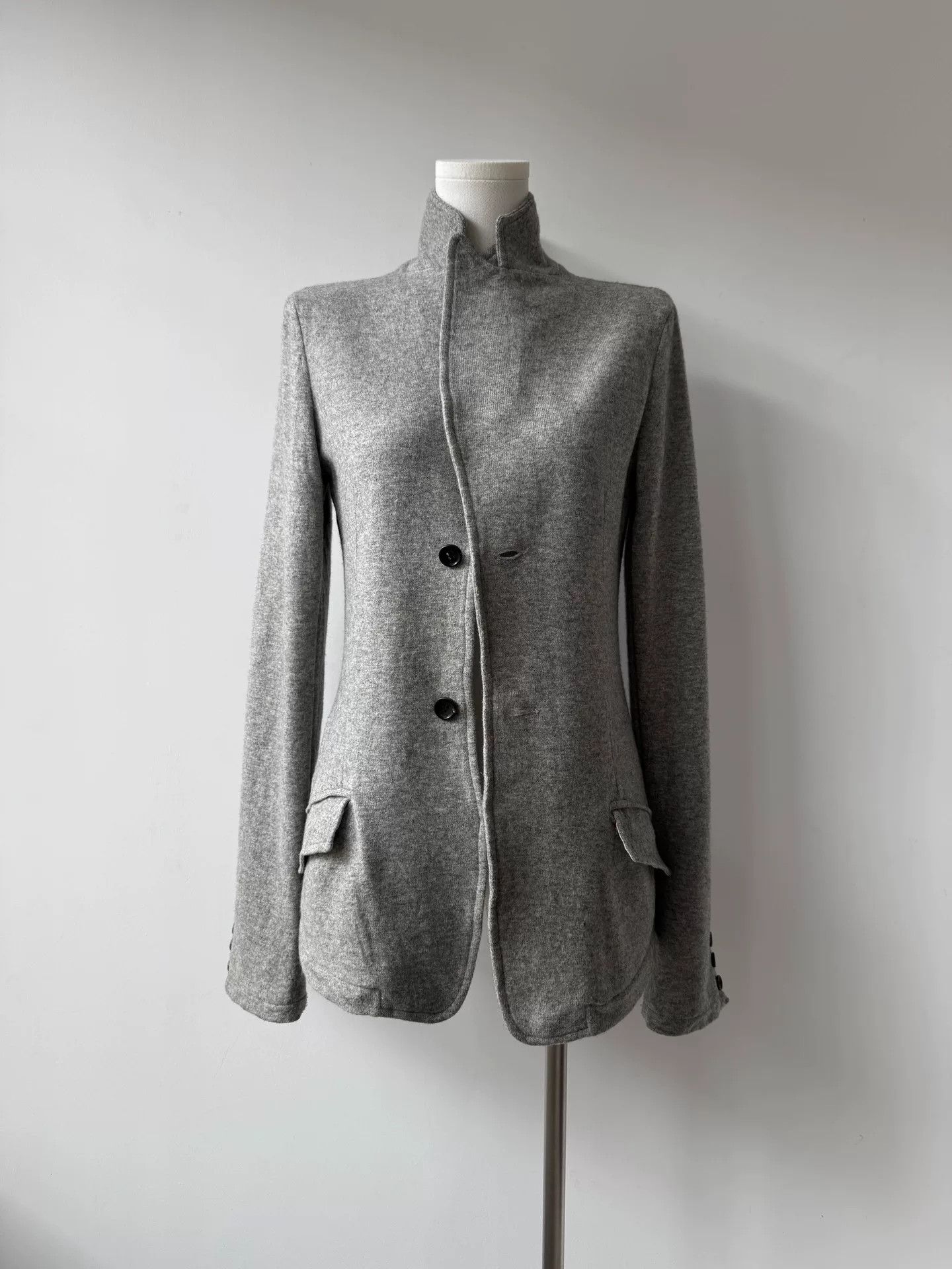Yohji Yamamoto yohji yamamoto noir wool blazer jacket Size US M / EU 48-50 / 2 - 6 Thumbnail