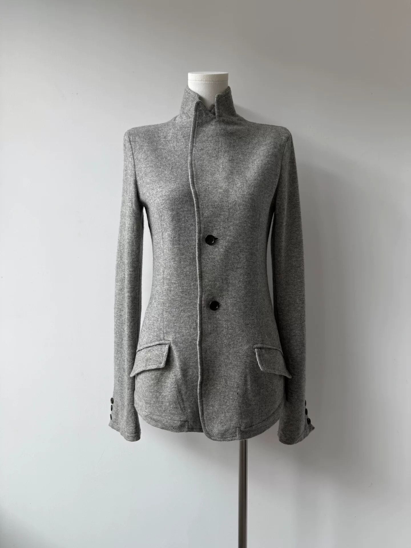 Yohji Yamamoto yohji yamamoto noir wool blazer jacket Size US M / EU 48-50 / 2 - 7 Thumbnail
