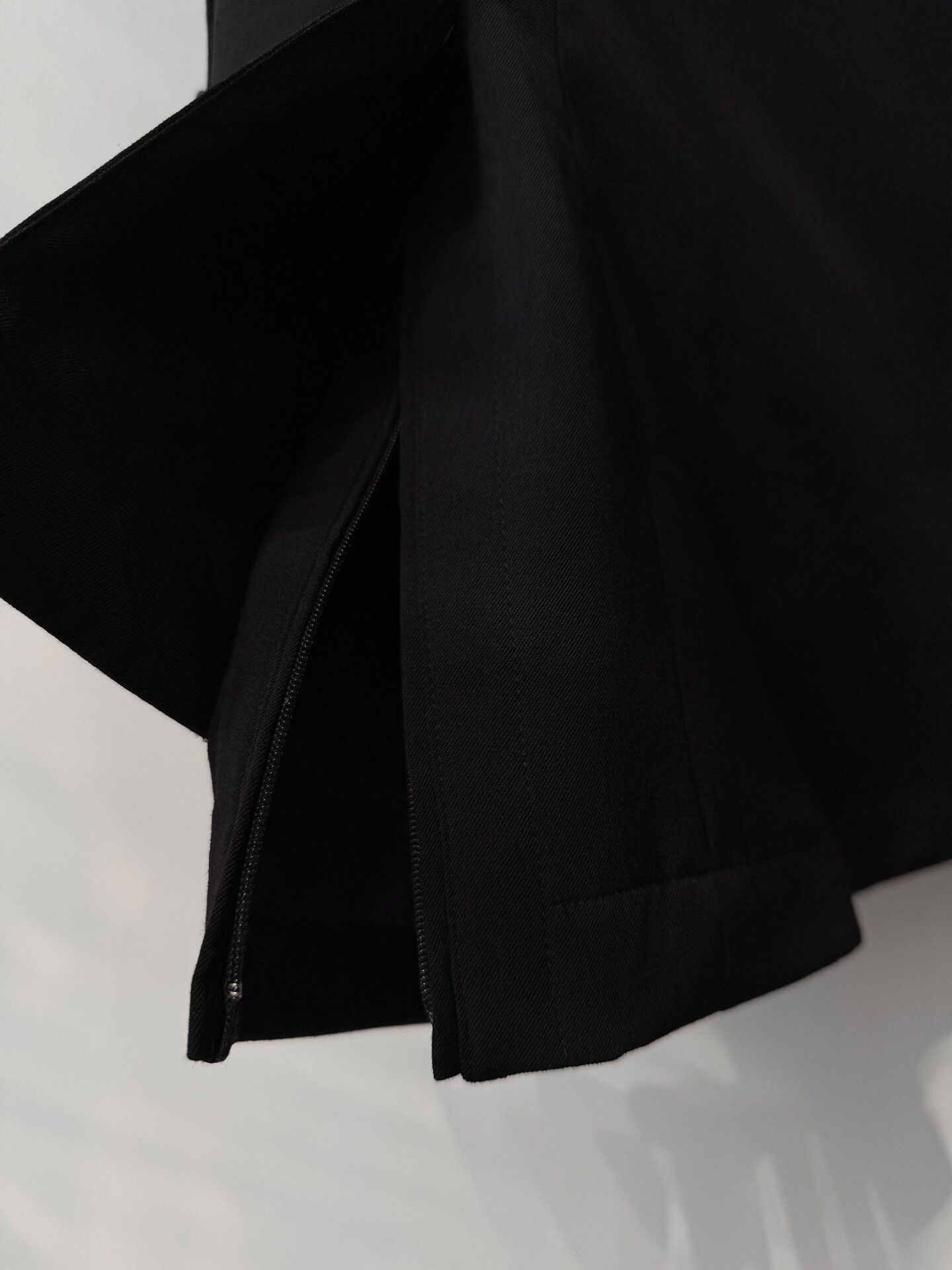 Yohji Yamamoto Yohji Yamamoto Black Gaba Wool Jacket Size US M / EU 48-50 / 2 - 6 Thumbnail