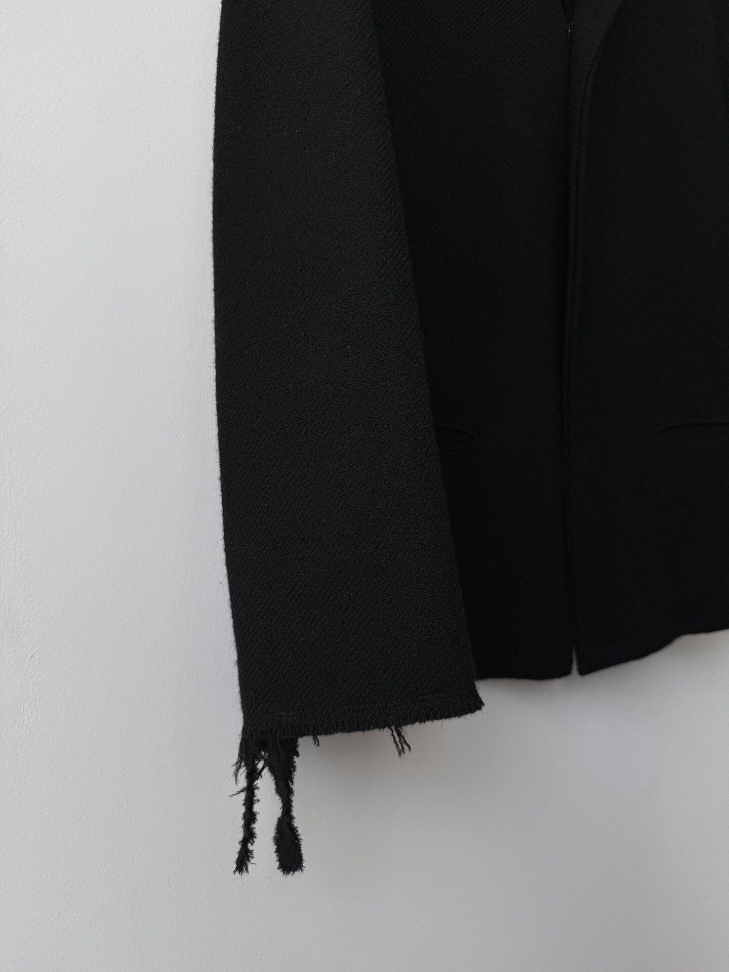 Yohji Yamamoto yohji yamamoto y's minimalist wool coat Size US M / EU 48-50 / 2 - 4 Thumbnail