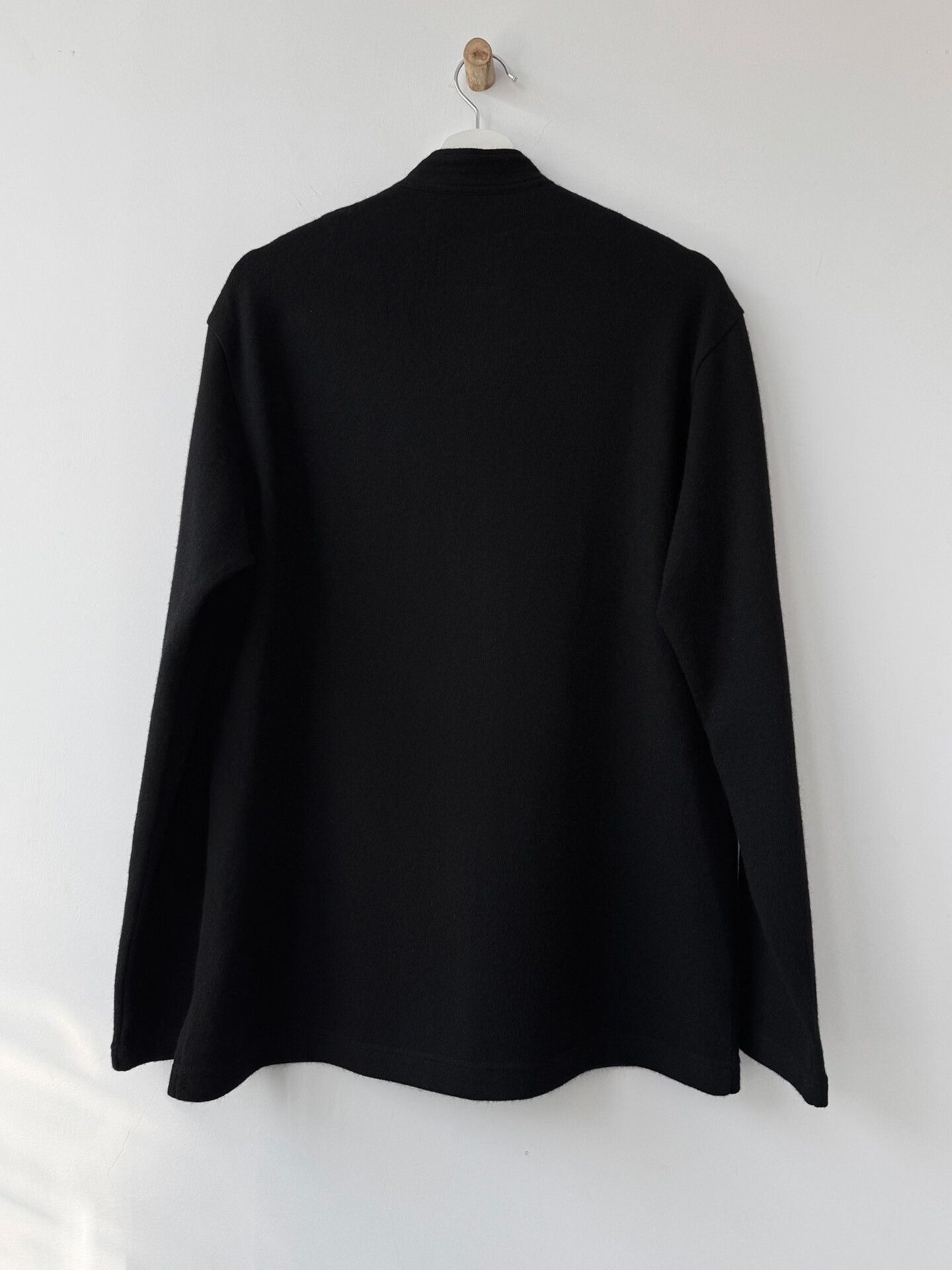 Yohji Yamamoto yohji yamamoto black wool jacket Size US L / EU 52-54 / 3 - 5 Thumbnail