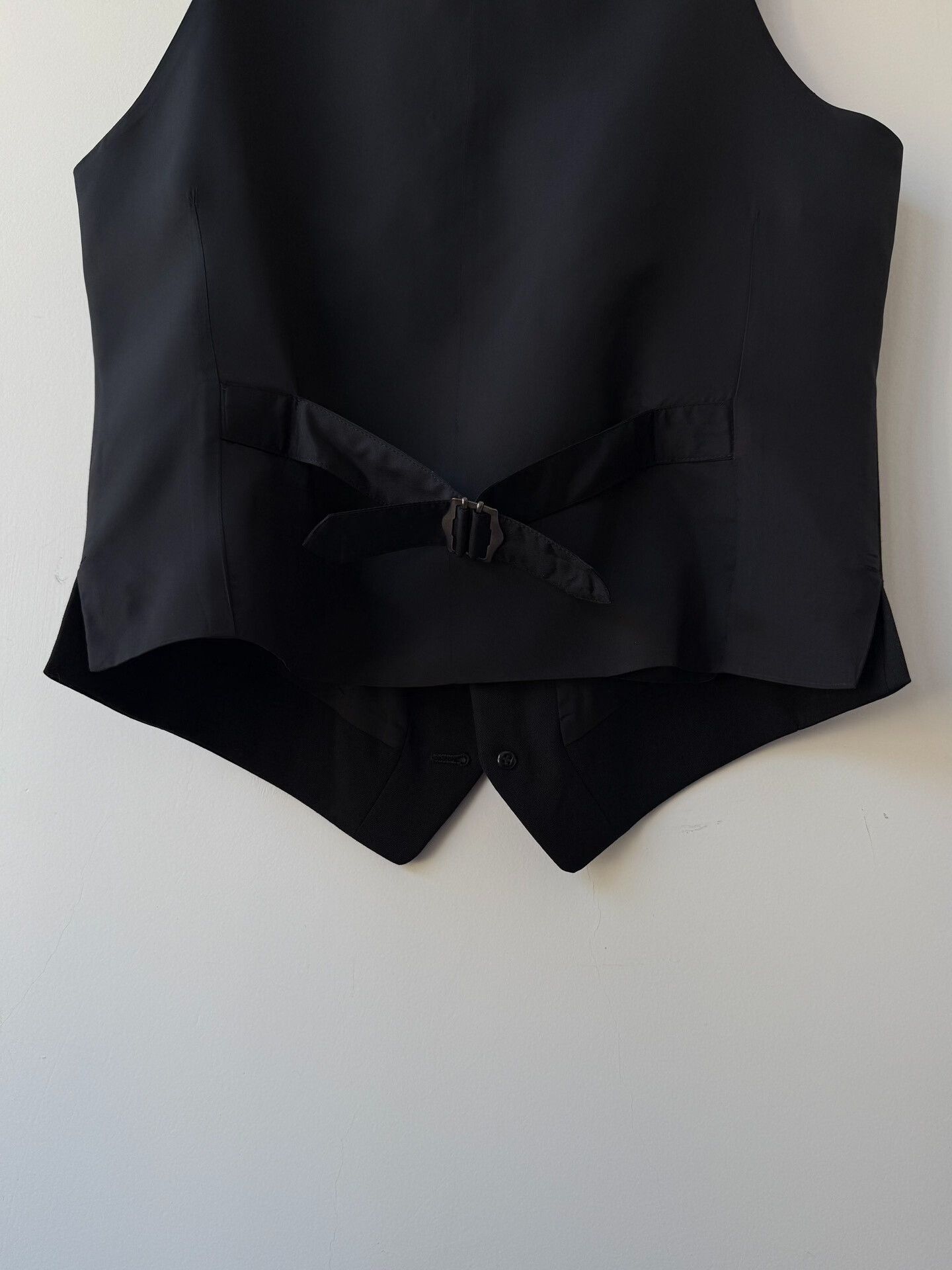 Yohji Yamamoto yohji yamamoto gaba wool black vest Size US M / EU 48-50 / 2 - 8 Thumbnail
