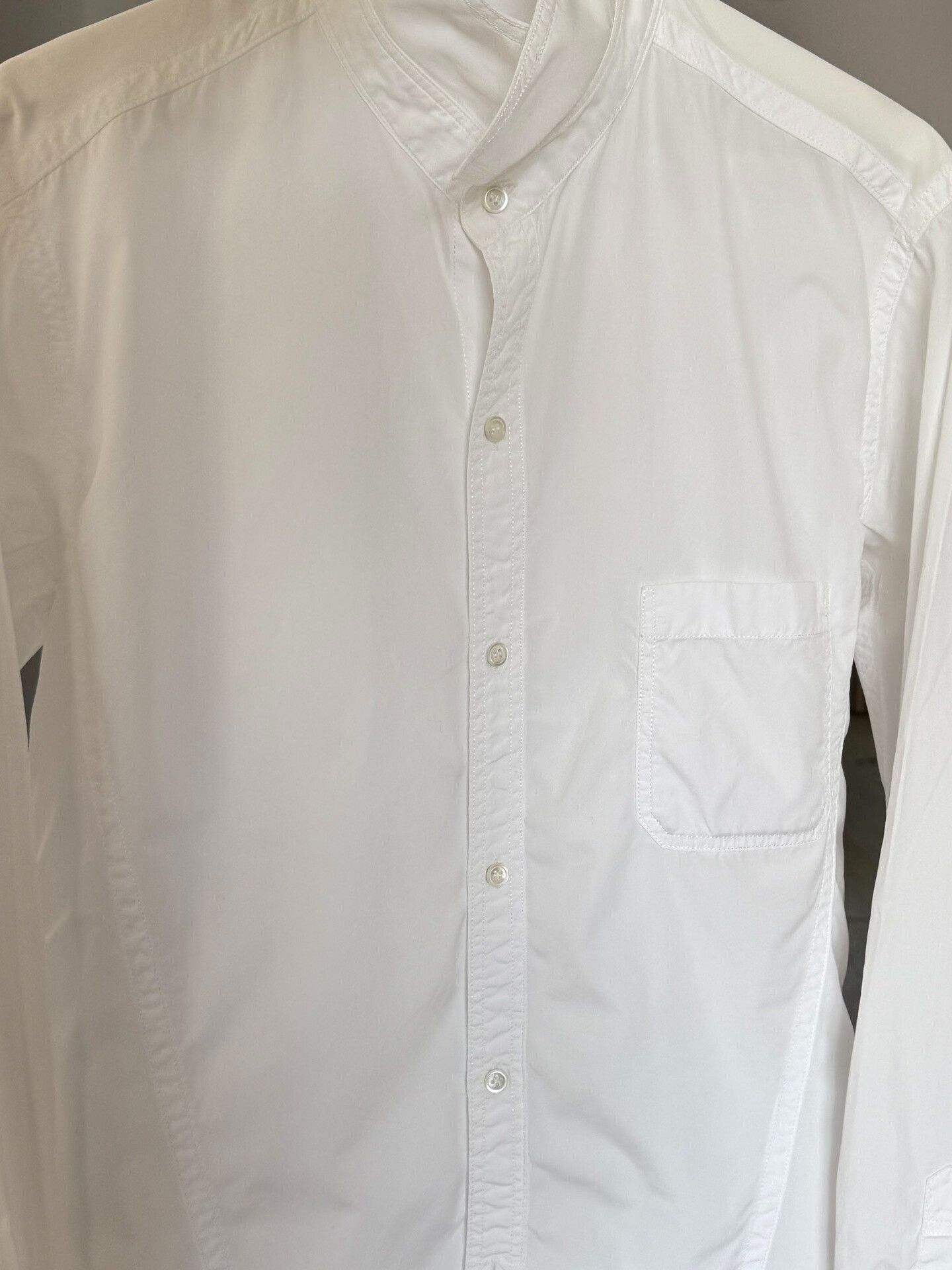 Yohji Yamamoto Yohji Yamamoto Pour Homme Cotton Shirt Size US M / EU 48-50 / 2 - 6 Thumbnail