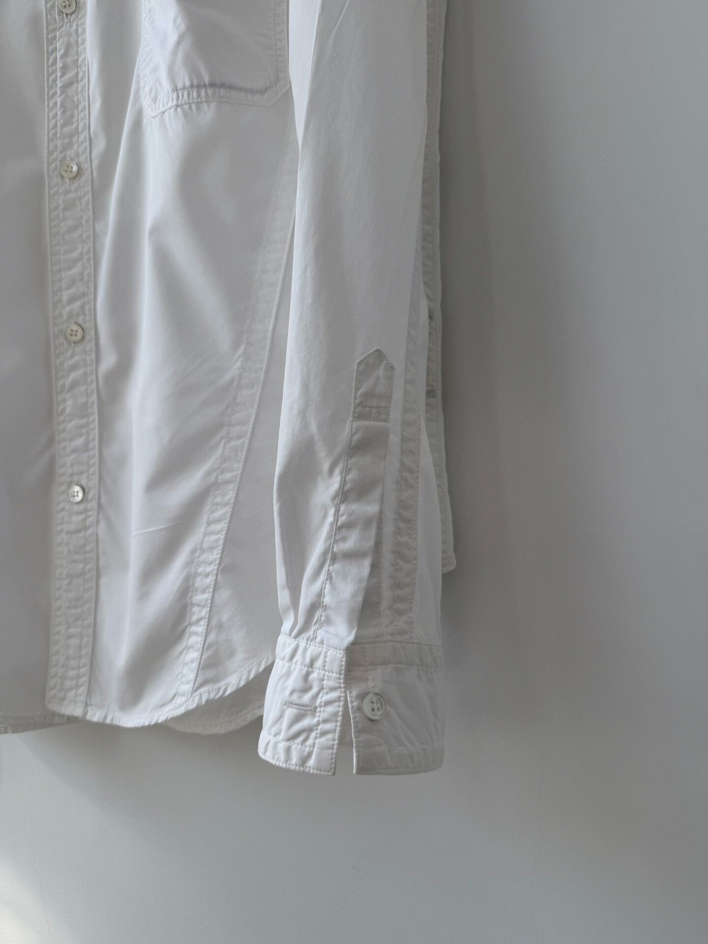 Yohji Yamamoto Yohji Yamamoto Pour Homme Cotton Shirt Size US M / EU 48-50 / 2 - 5 Thumbnail