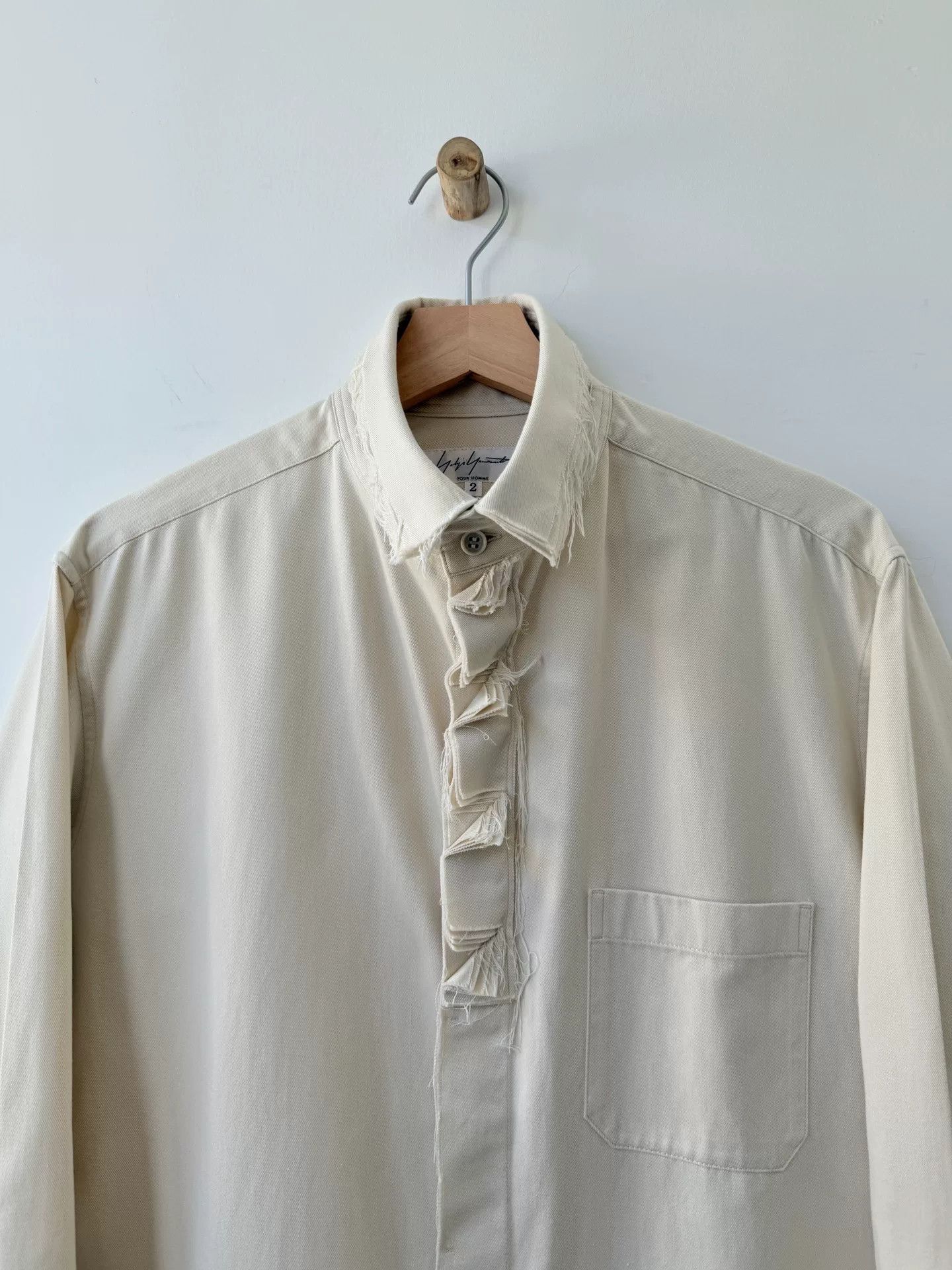 Yohji Yamamoto yohji yamamoto 2015aw experimental shirt Size US M / EU 48-50 / 2 - 3 Thumbnail