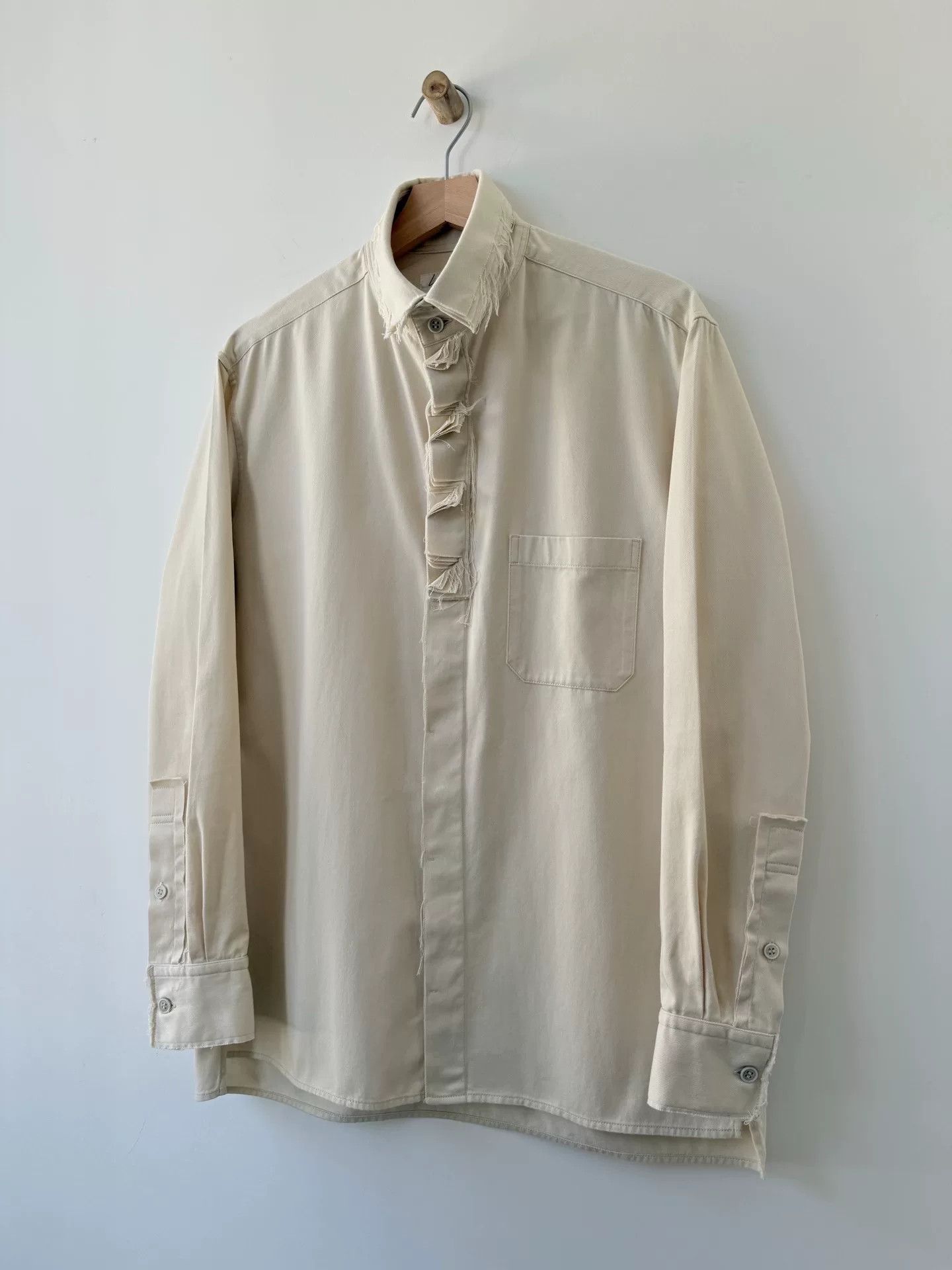 Yohji Yamamoto yohji yamamoto 2015aw experimental shirt Size US M / EU 48-50 / 2 - 2 Thumbnail