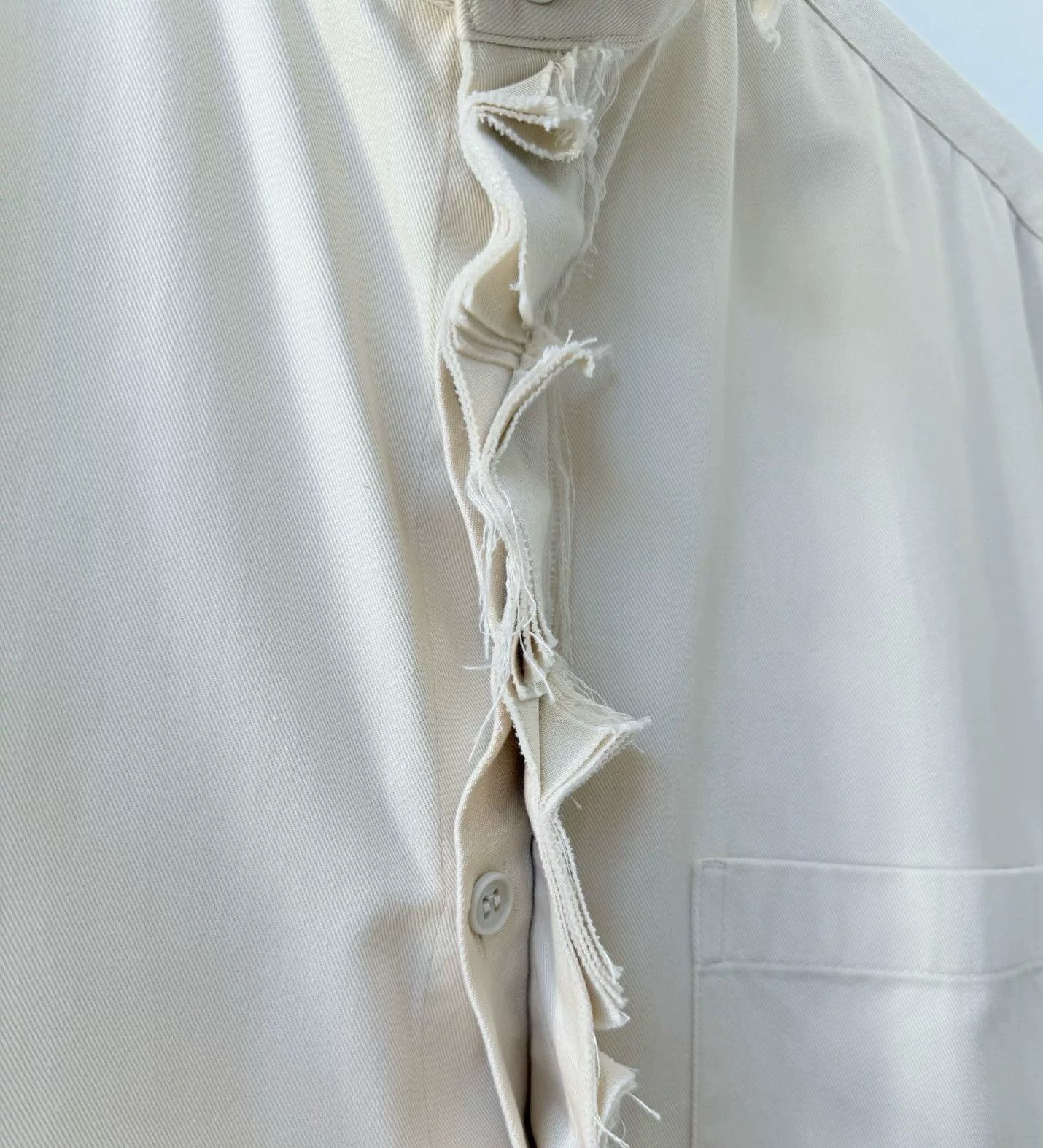 Yohji Yamamoto yohji yamamoto 2015aw experimental shirt Size US M / EU 48-50 / 2 - 6 Thumbnail