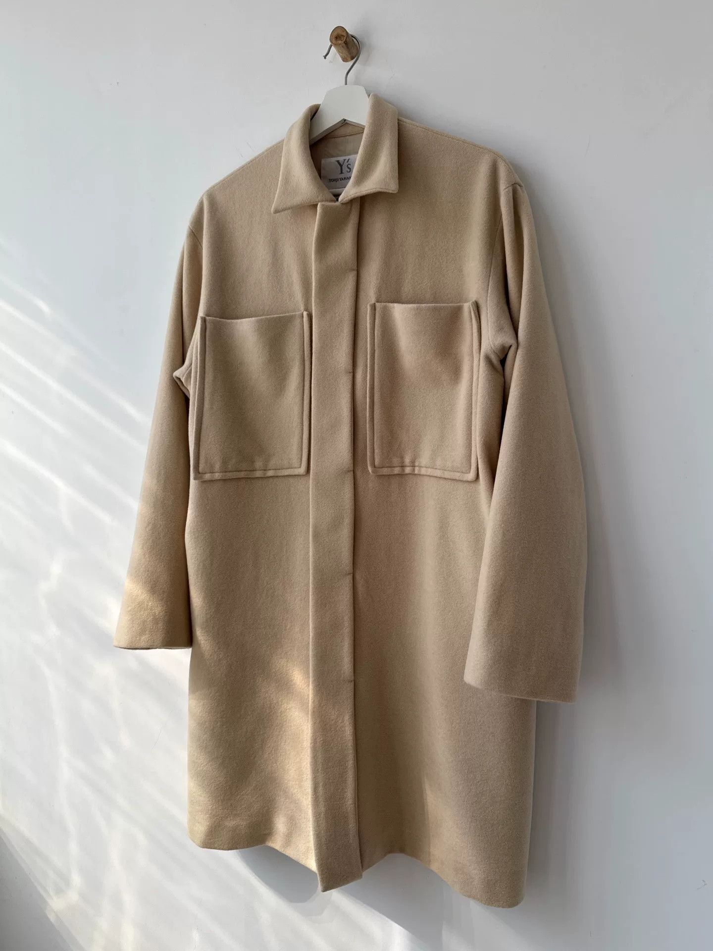 Y's yohji yamamoto wool coat with pockets Size US L / EU 52-54 / 3 - 3 Thumbnail
