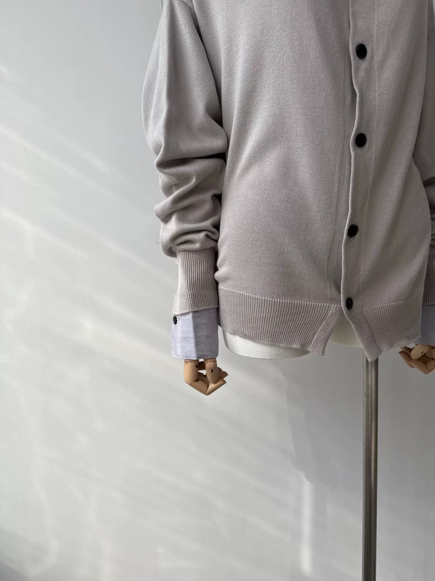 Y's Yohji Yamamoto Y's Layered Knit Cardigan Size M / US 6-8 / IT 42-44 - 3 Thumbnail