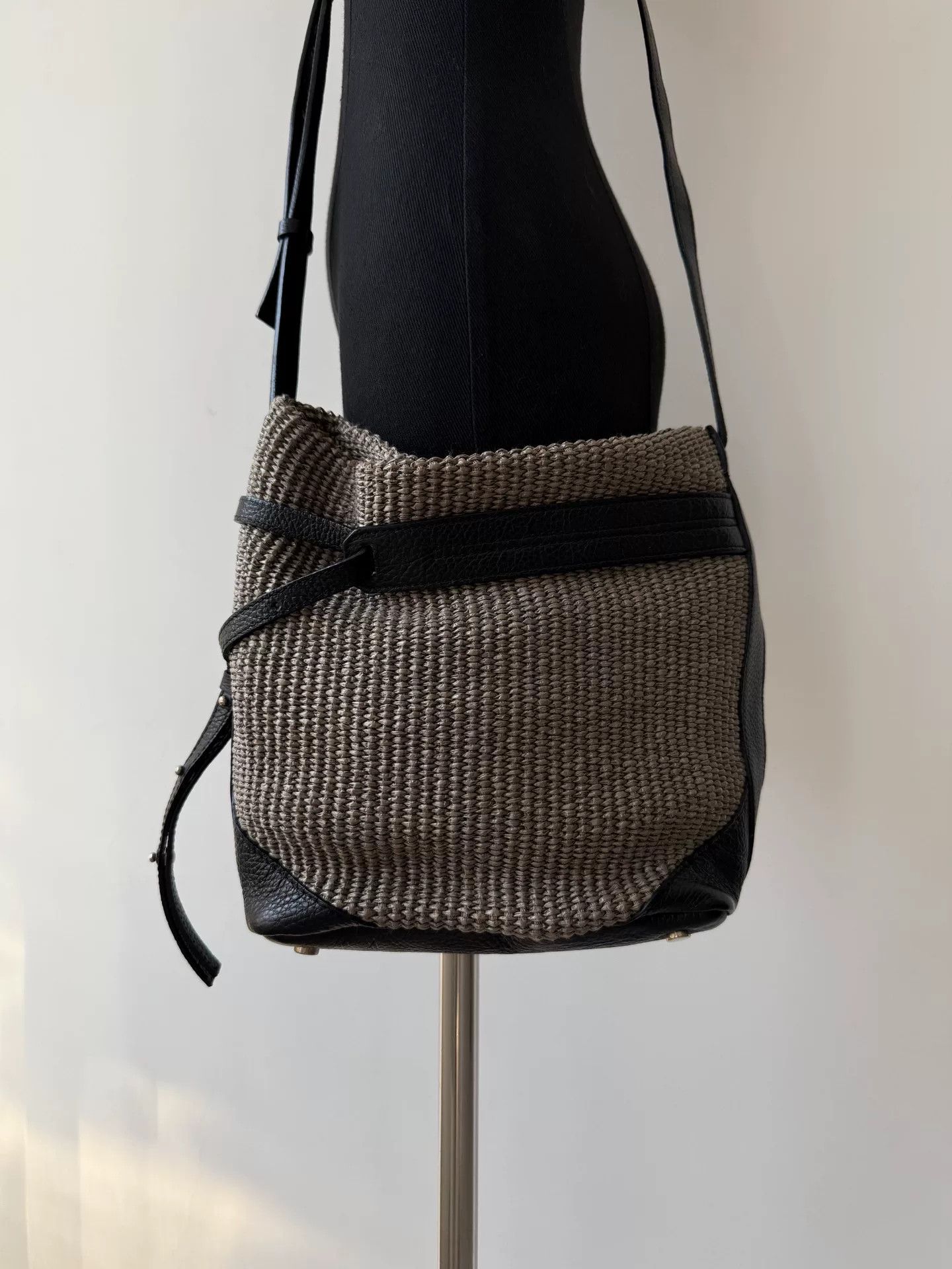 Yohji Yamamoto yohji yamamoto discord woven leather crossbody bag Size ONE SIZE - 2 Thumbnail