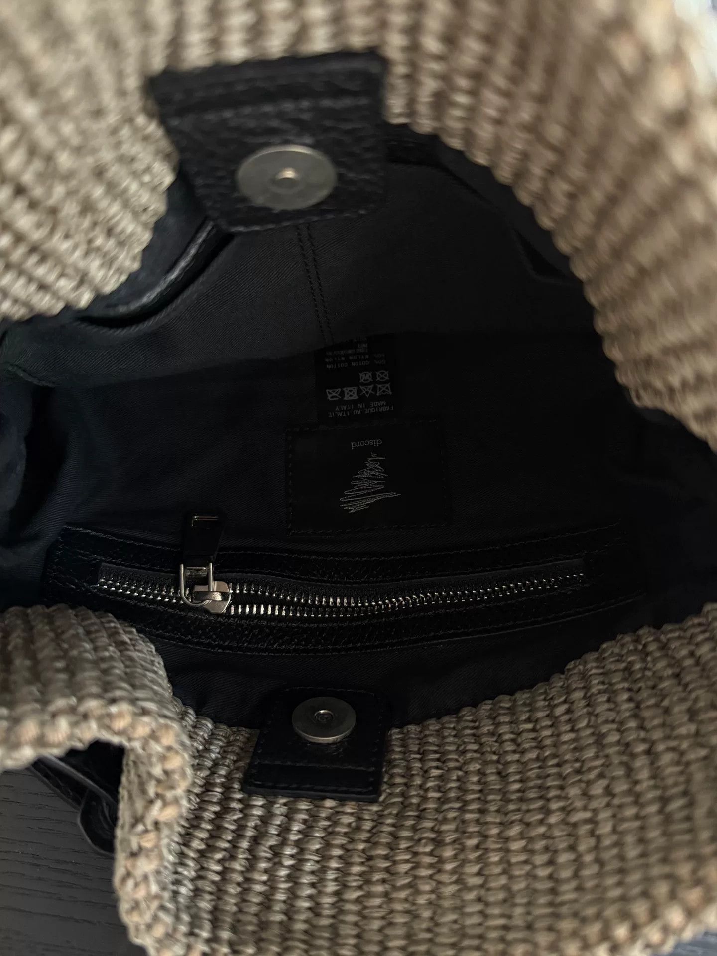 Yohji Yamamoto yohji yamamoto discord woven leather crossbody bag Size ONE SIZE - 8 Thumbnail