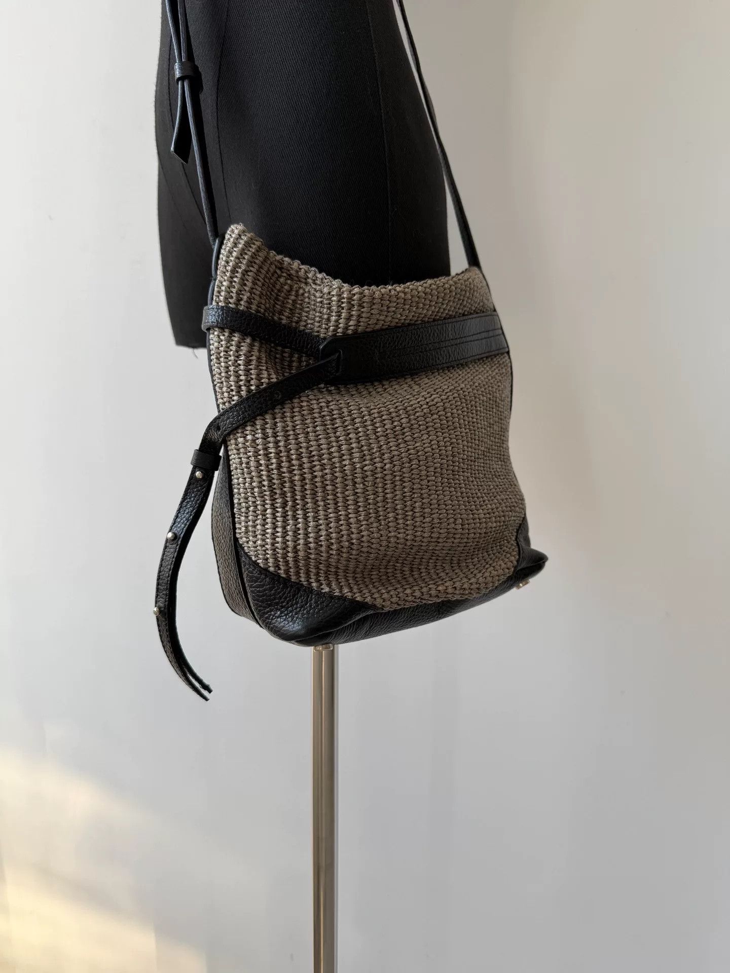 Yohji Yamamoto yohji yamamoto discord woven leather crossbody bag Size ONE SIZE - 6 Thumbnail