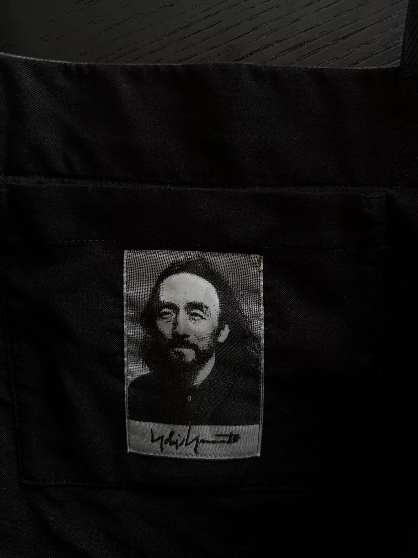 Yohji Yamamoto Yohji Yamamoto Signature Black Tote Bag Size ONE SIZE - 4 Thumbnail