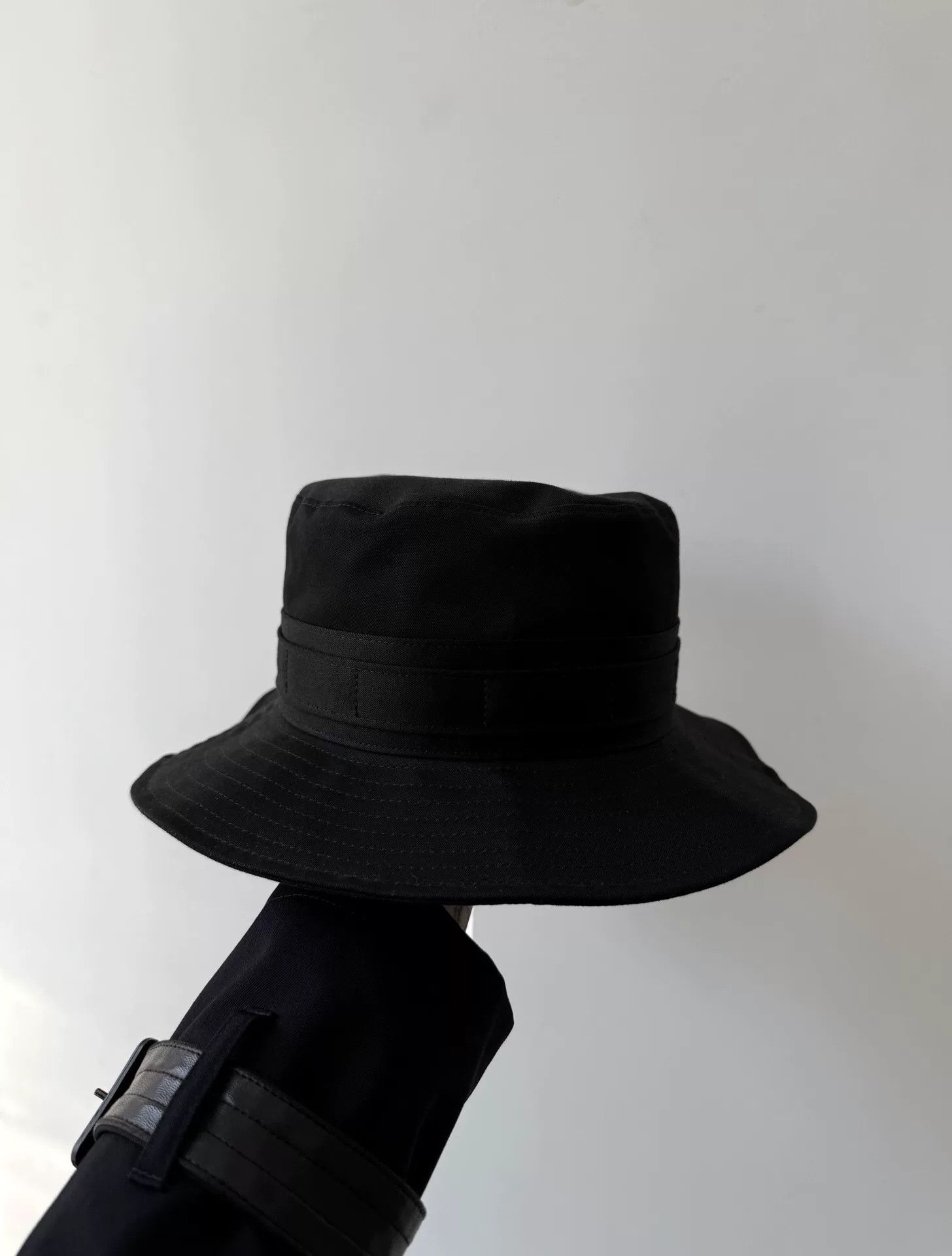 Y's for Men Yohji Yamamoto Y's Black Bucket Hat Size ONE SIZE - 2 Thumbnail