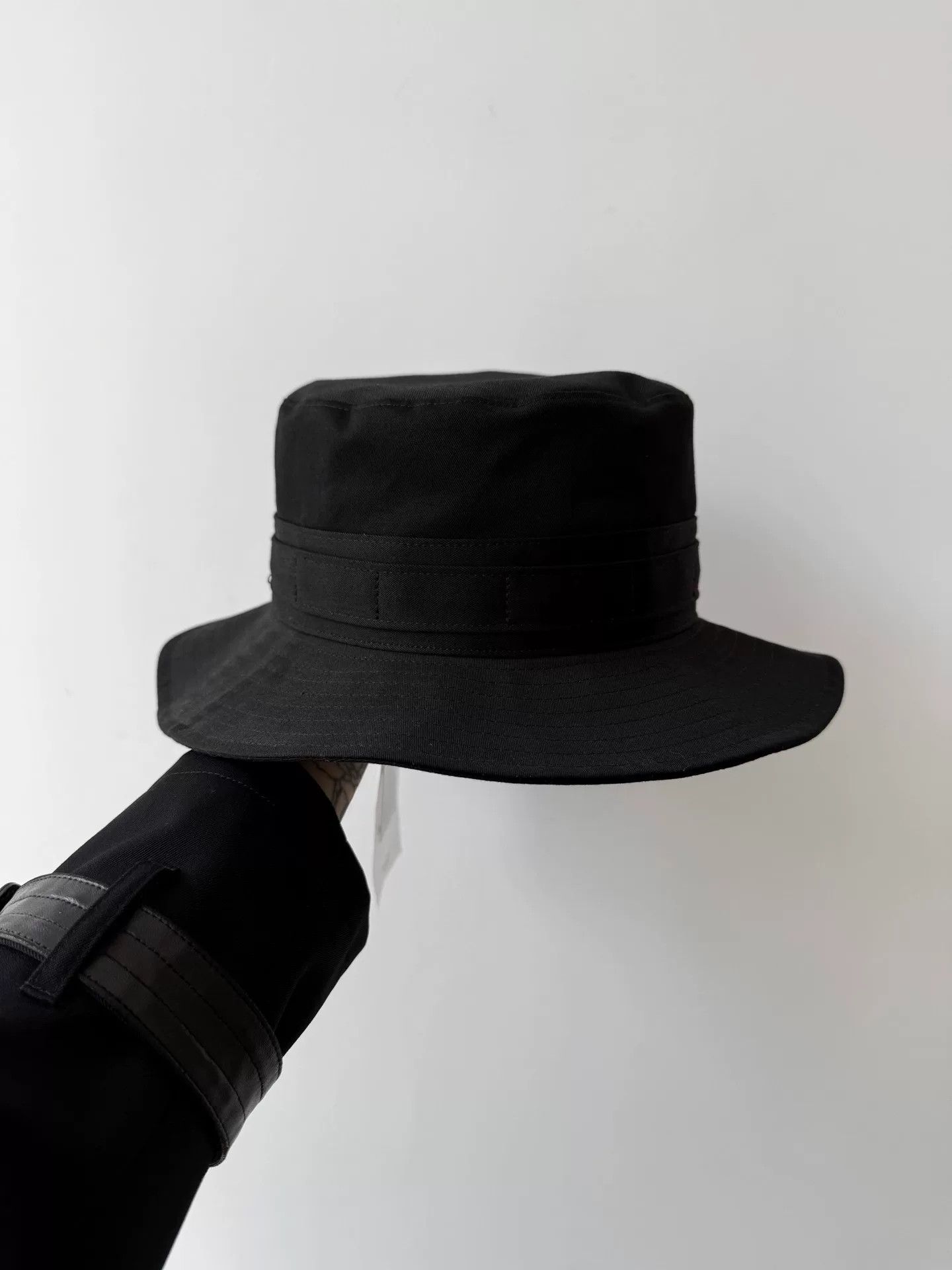 Y's for Men Yohji Yamamoto Y's Black Bucket Hat Size ONE SIZE - 3 Thumbnail