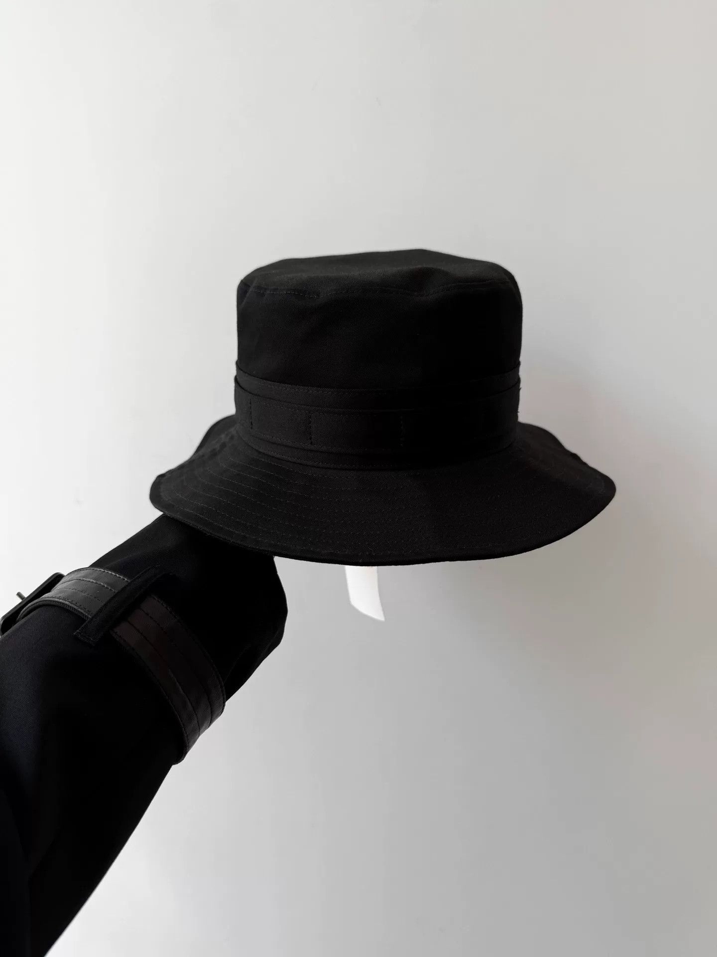 Y's for Men Yohji Yamamoto Y's Black Bucket Hat Size ONE SIZE - 4 Thumbnail
