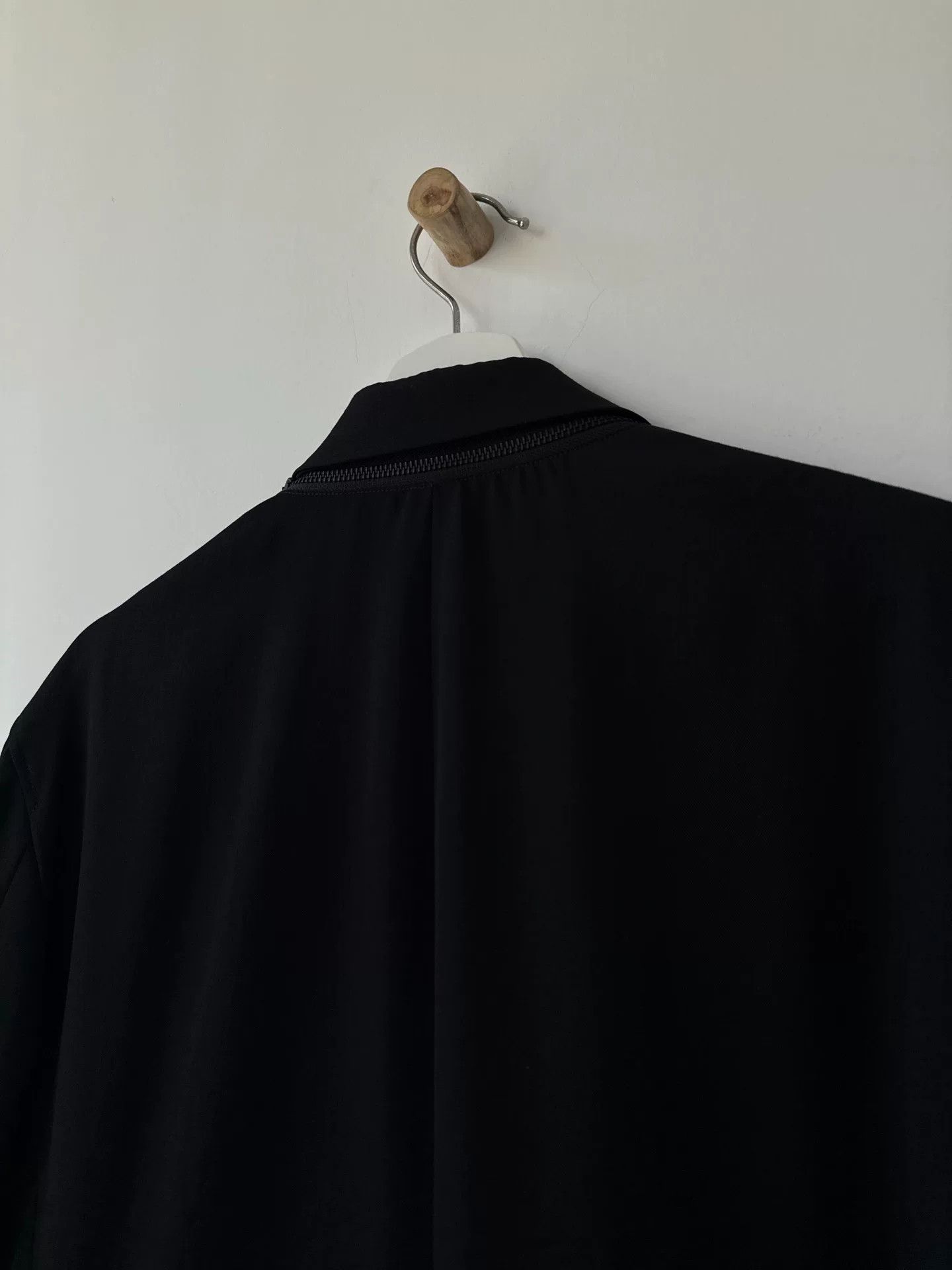 Yohji Yamamoto Yohji Yamamoto Black Wool Suit Jacket Size US L / EU 52-54 / 3 - 5 Thumbnail
