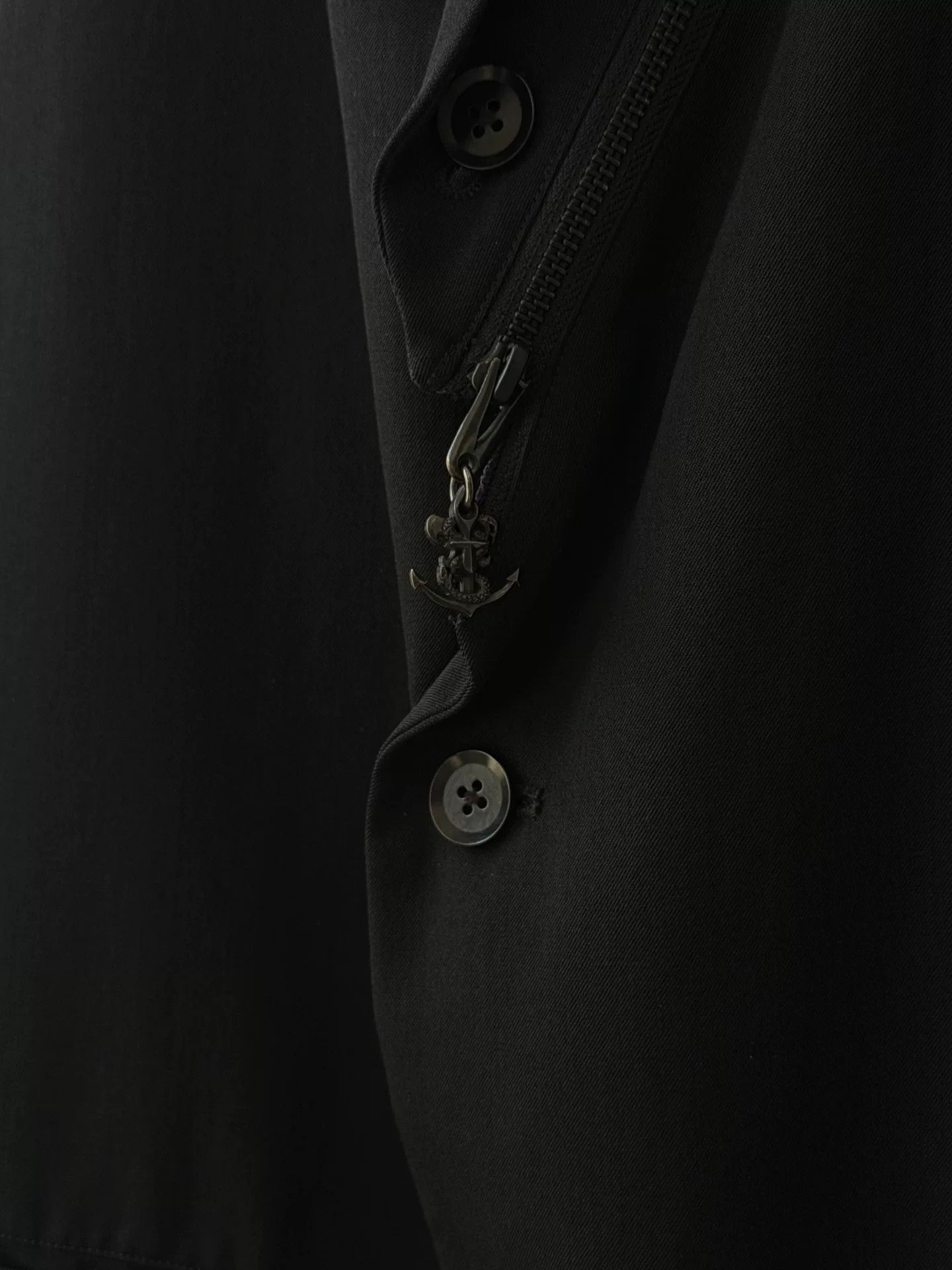 Yohji Yamamoto Yohji Yamamoto Black Wool Suit Jacket Size US L / EU 52-54 / 3 - 4 Thumbnail