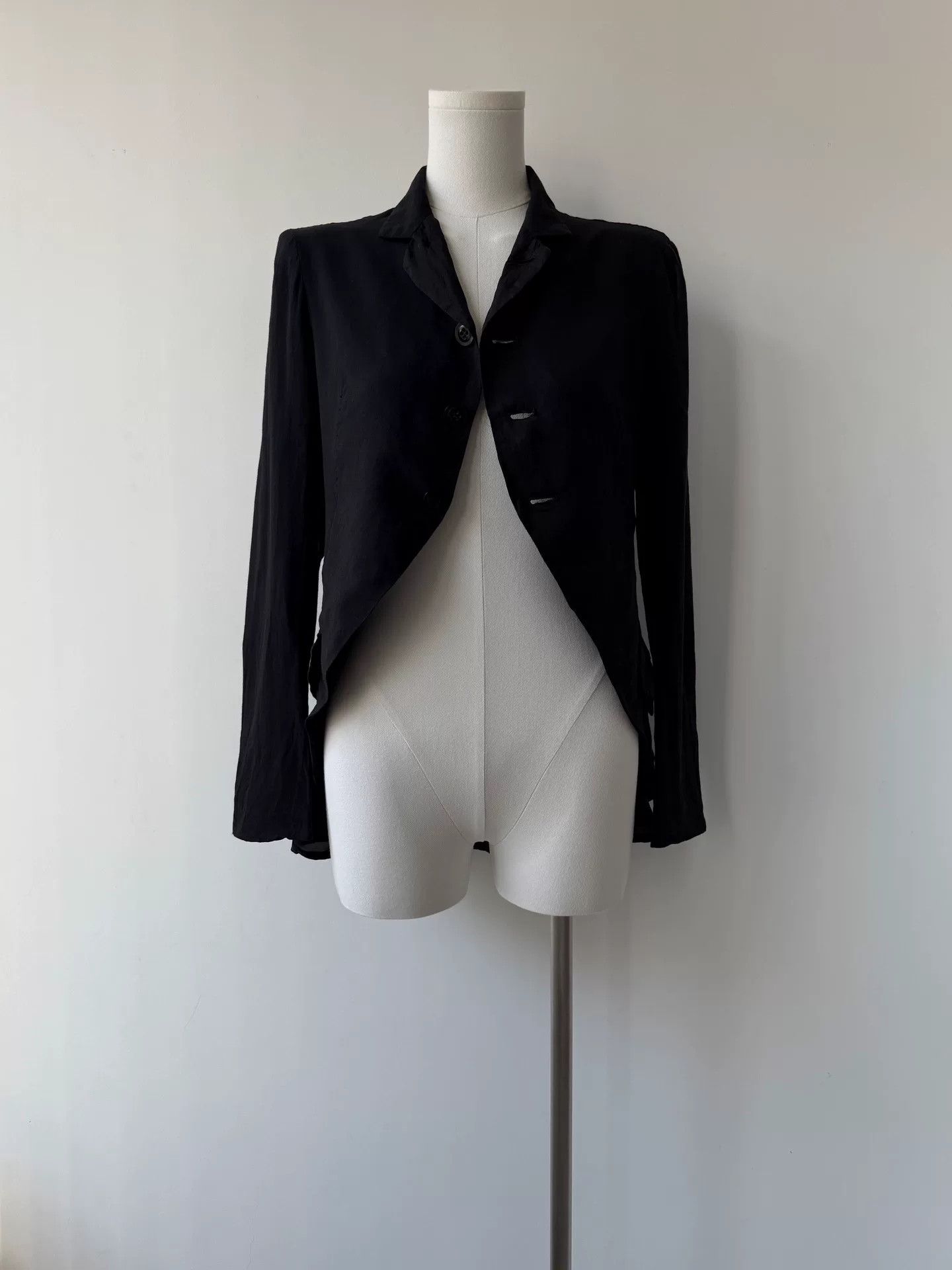 Y's Yohji Yamamoto Y's Double-Layered Jacket Size S / US 4 / IT 40 - 3 Thumbnail