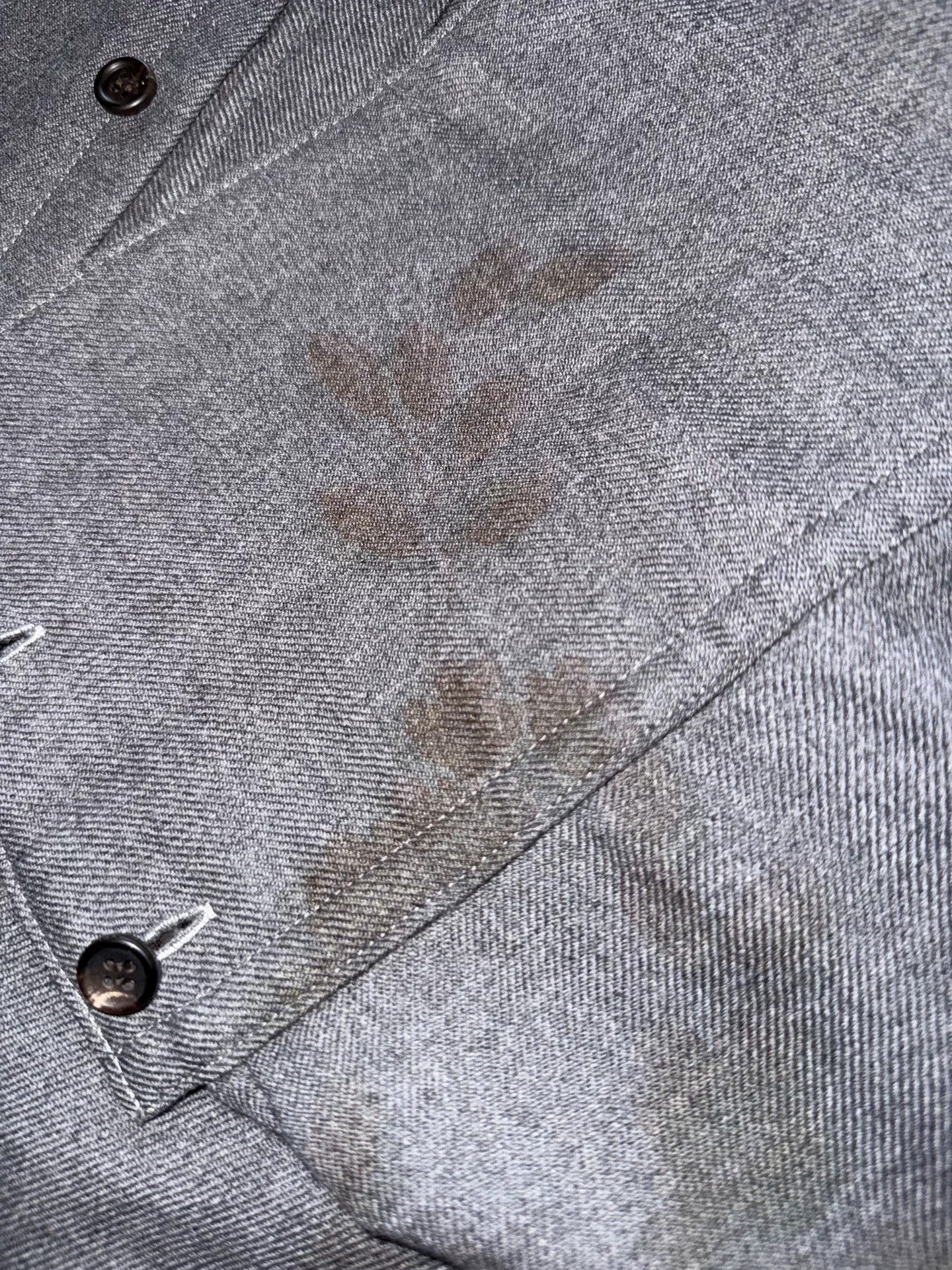Yohji Yamamoto Yohji Yamamoto Gray Wool Plant-Dyed Shirt Size US M / EU 48-50 / 2 - 5 Thumbnail