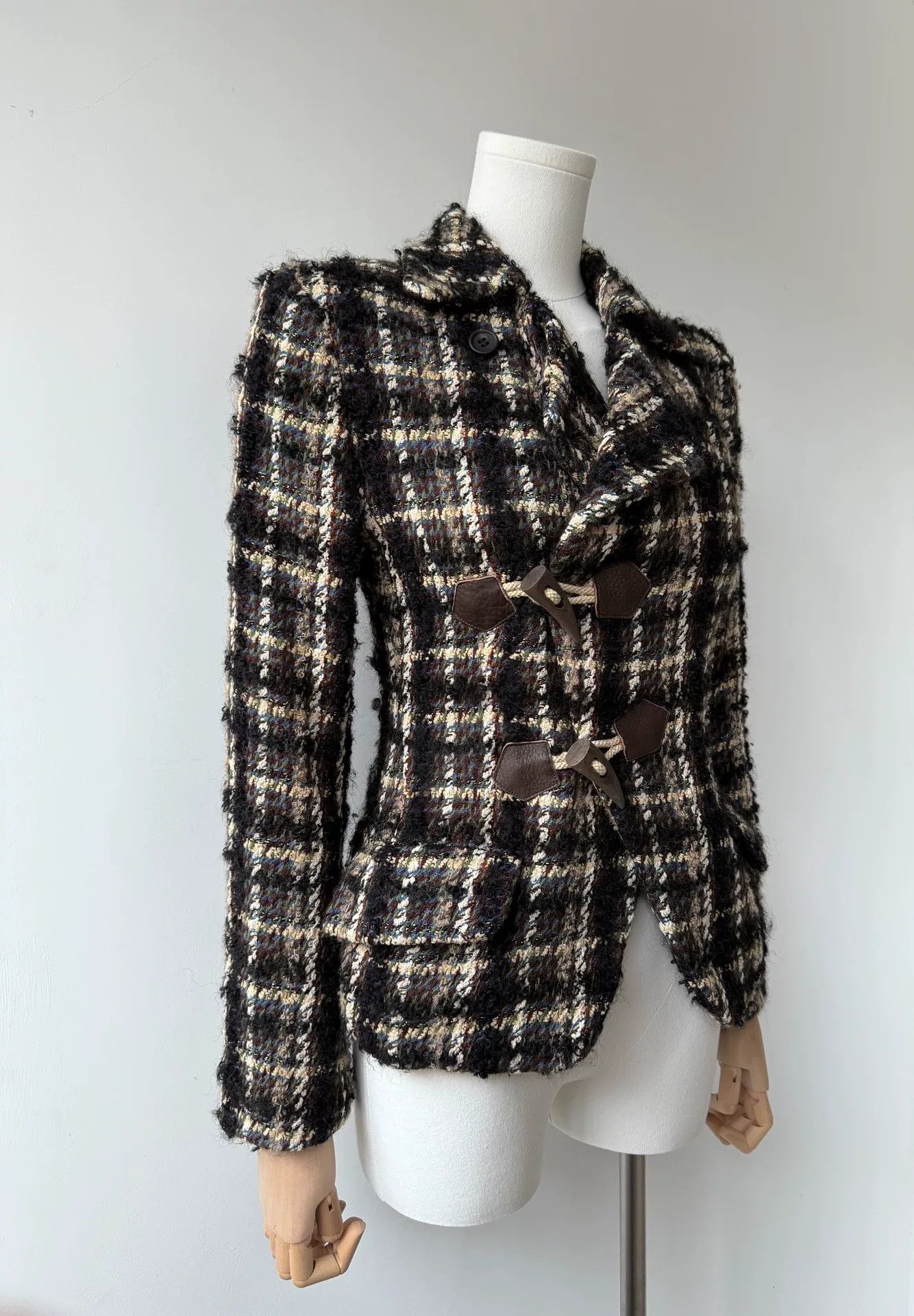 Y's yohji yamamoto wool horn button jacket Size S / US 4 / IT 40 - 5 Thumbnail