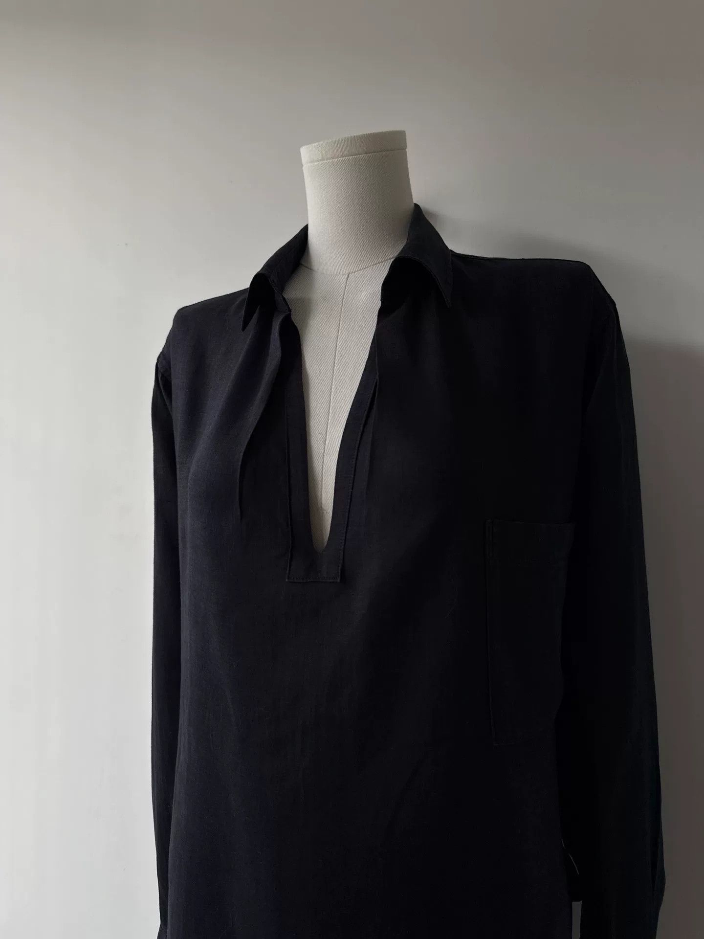 Y's Yohji Yamamoto Y's Minimalist Linen Shirt Size US M / EU 48-50 / 2 - 6 Thumbnail