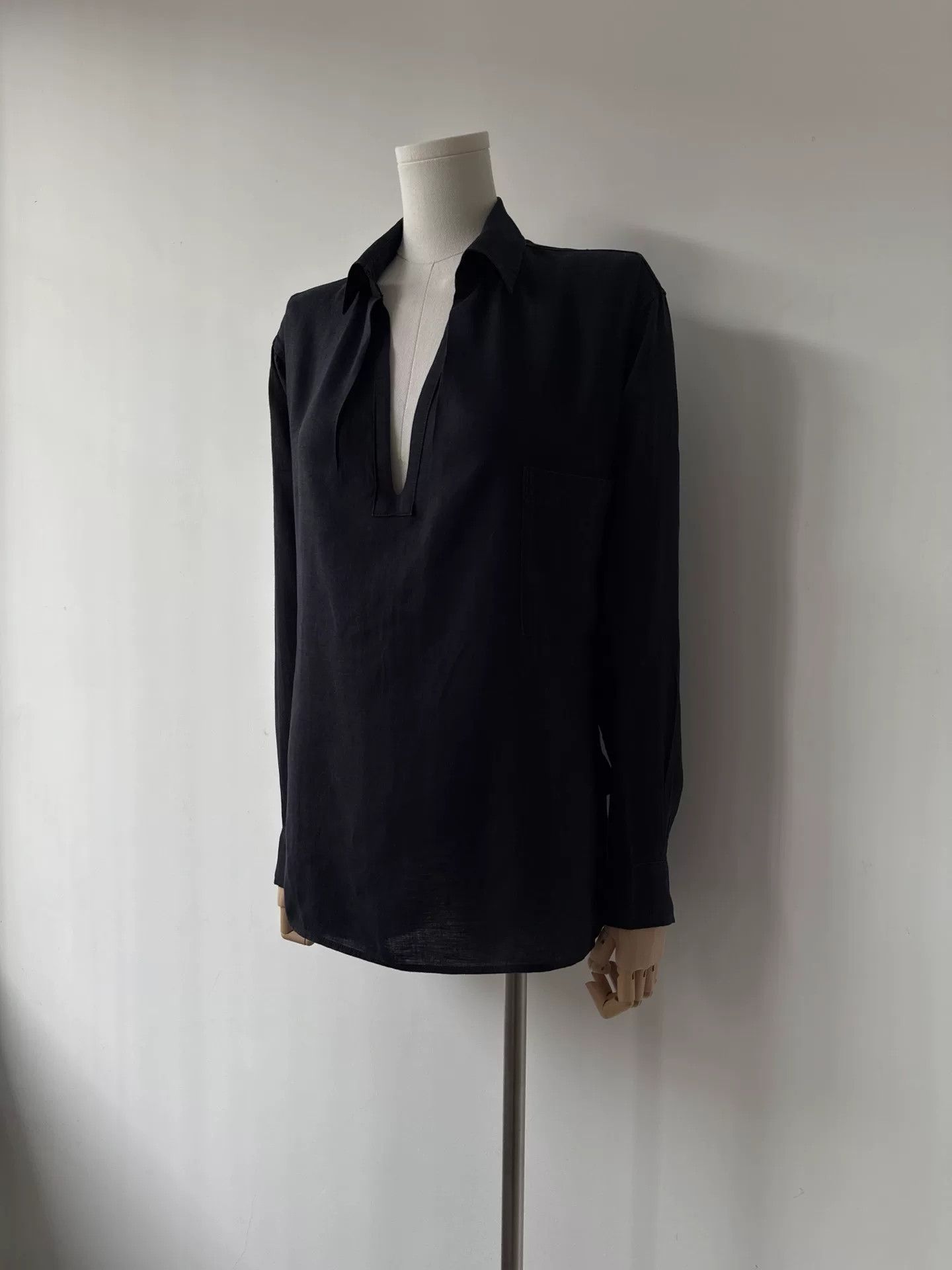 Y's Yohji Yamamoto Y's Minimalist Linen Shirt Size US M / EU 48-50 / 2 - 4 Thumbnail