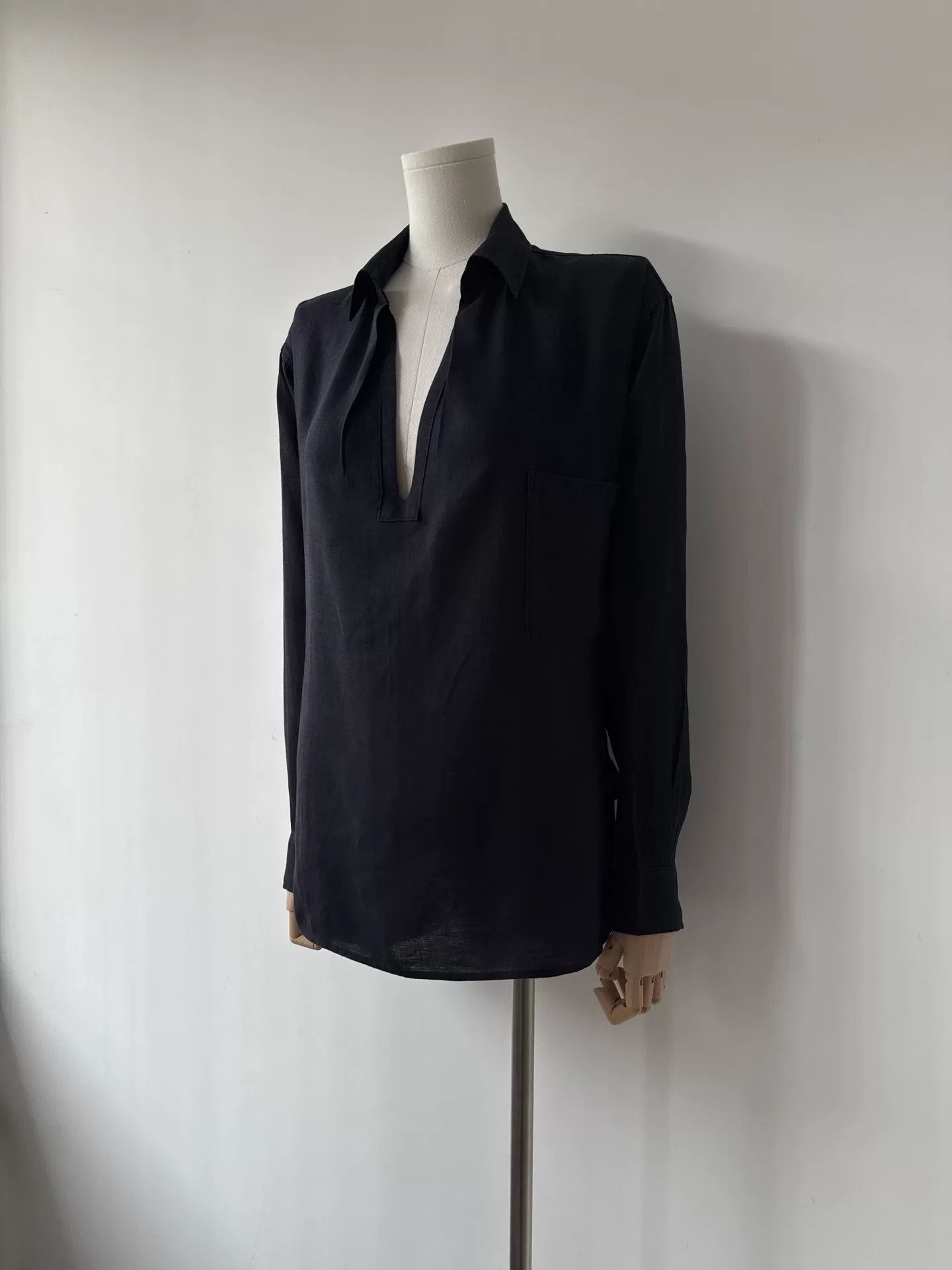 Y's Yohji Yamamoto Y's Minimalist Linen Shirt Size US M / EU 48-50 / 2 - 3 Thumbnail