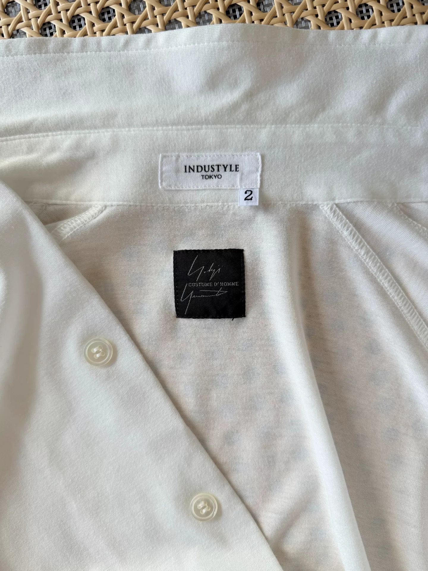 Yohji Yamamoto yohji yamamoto unique tailored long sleeve shirt Size US M / EU 48-50 / 2 - 6 Thumbnail