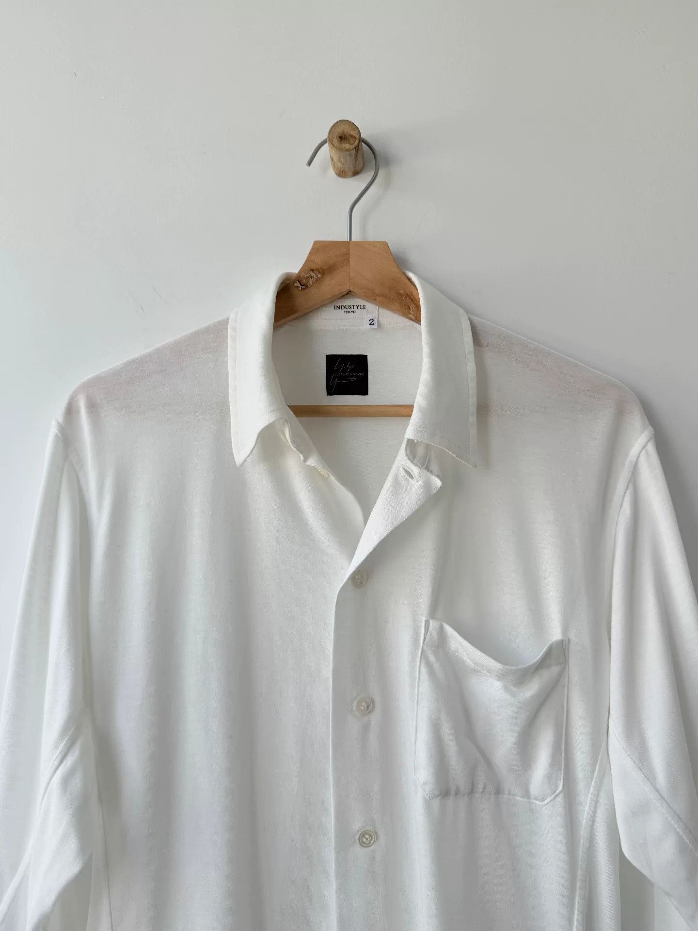 Yohji Yamamoto yohji yamamoto unique tailored long sleeve shirt Size US M / EU 48-50 / 2 - 4 Thumbnail