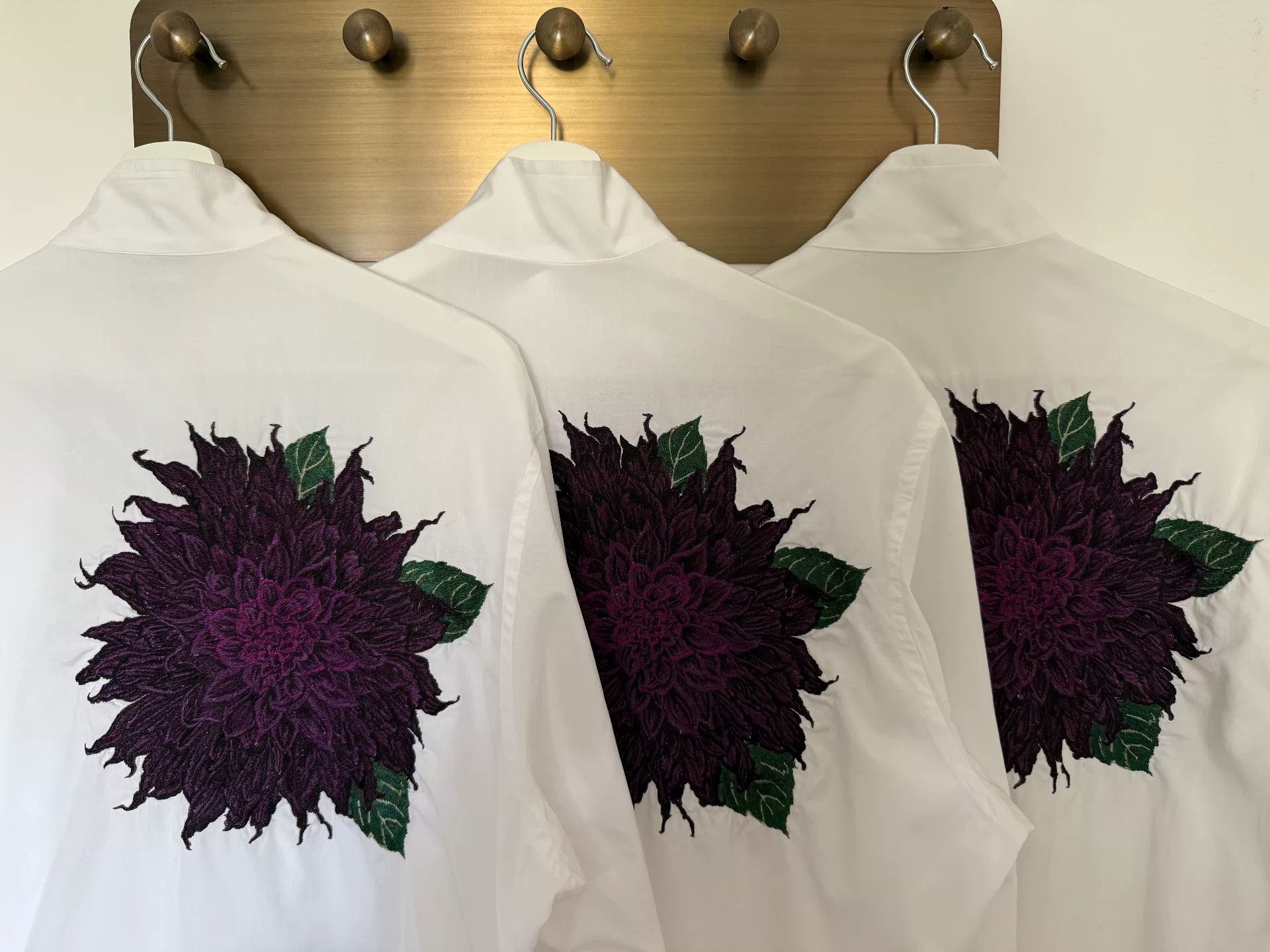 Yohji Yamamoto purple floral shirt by yohji yamamoto Size US M / EU 48-50 / 2 - 7 Thumbnail