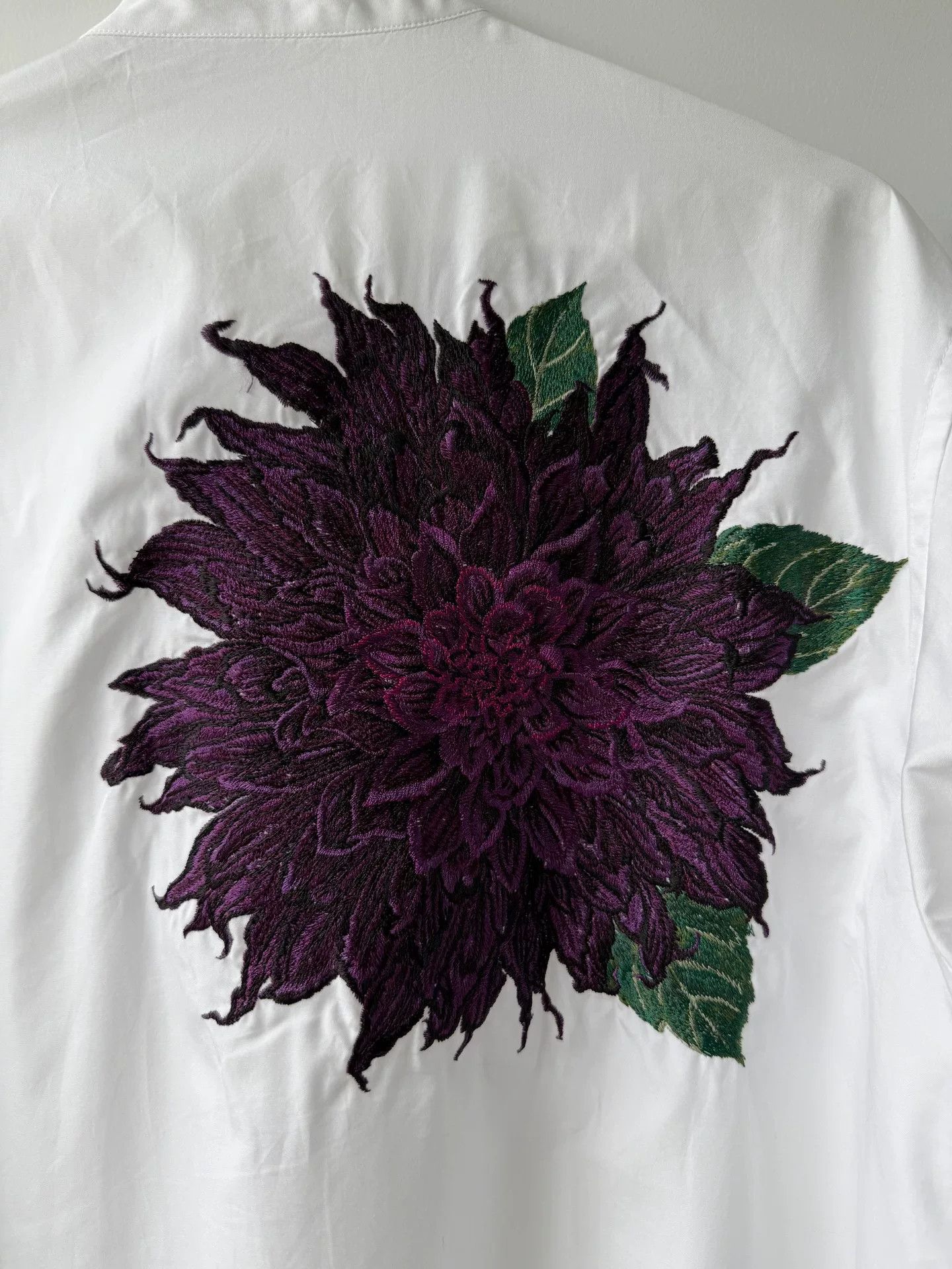 Yohji Yamamoto purple floral shirt by yohji yamamoto Size US M / EU 48-50 / 2 - 6 Thumbnail