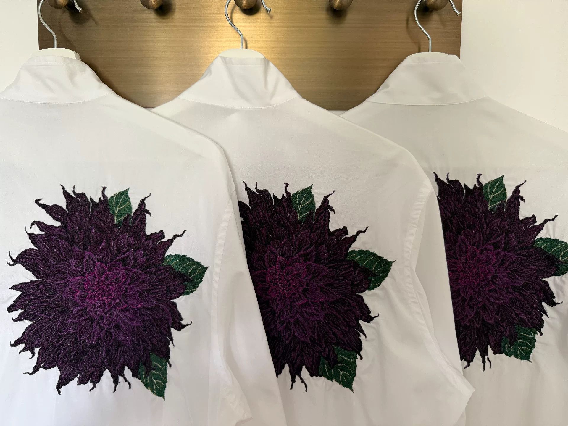 Yohji Yamamoto purple floral shirt by yohji yamamoto Size US M / EU 48-50 / 2 - 8 Thumbnail