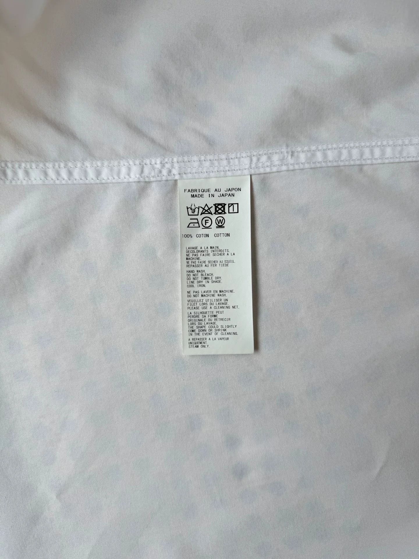 Yohji Yamamoto yohji yamamoto pour homme white shirt Size US M / EU 48-50 / 2 - 6 Thumbnail