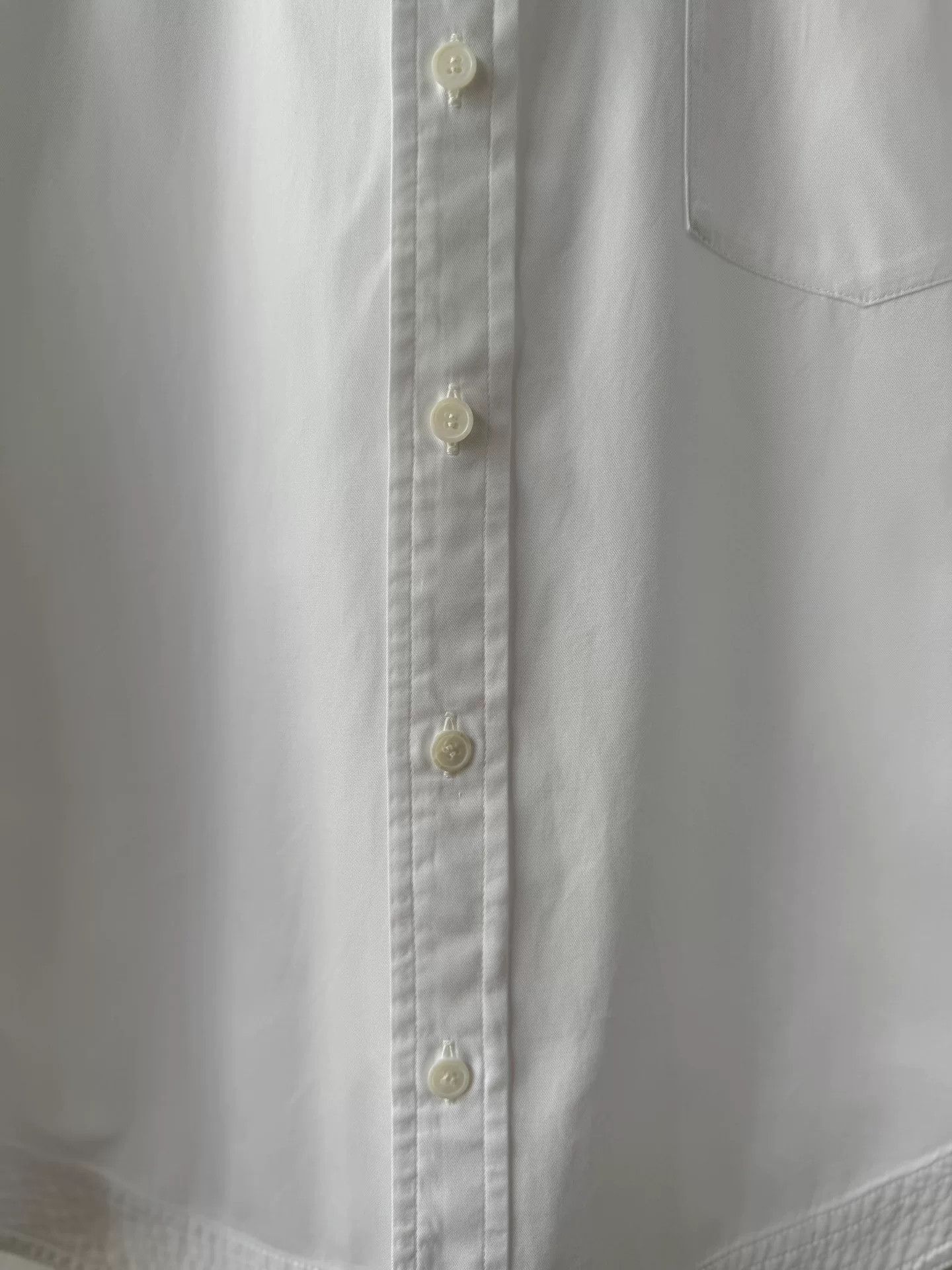 Yohji Yamamoto Yohji Yamamoto 90s White Button-Up Shirt Size US L / EU 52-54 / 3 - 7 Thumbnail