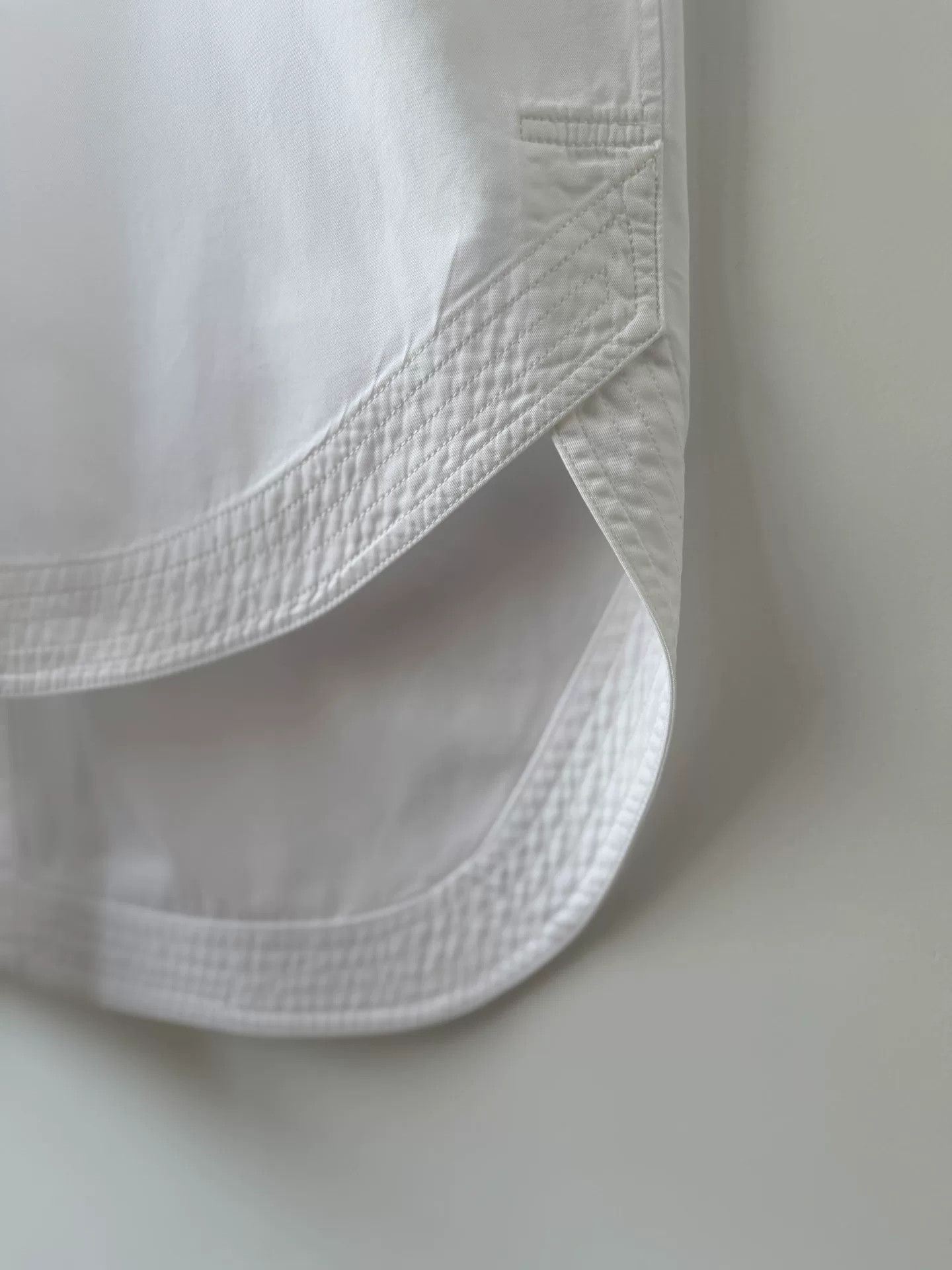 Yohji Yamamoto Yohji Yamamoto 90s White Button-Up Shirt Size US L / EU 52-54 / 3 - 4 Thumbnail