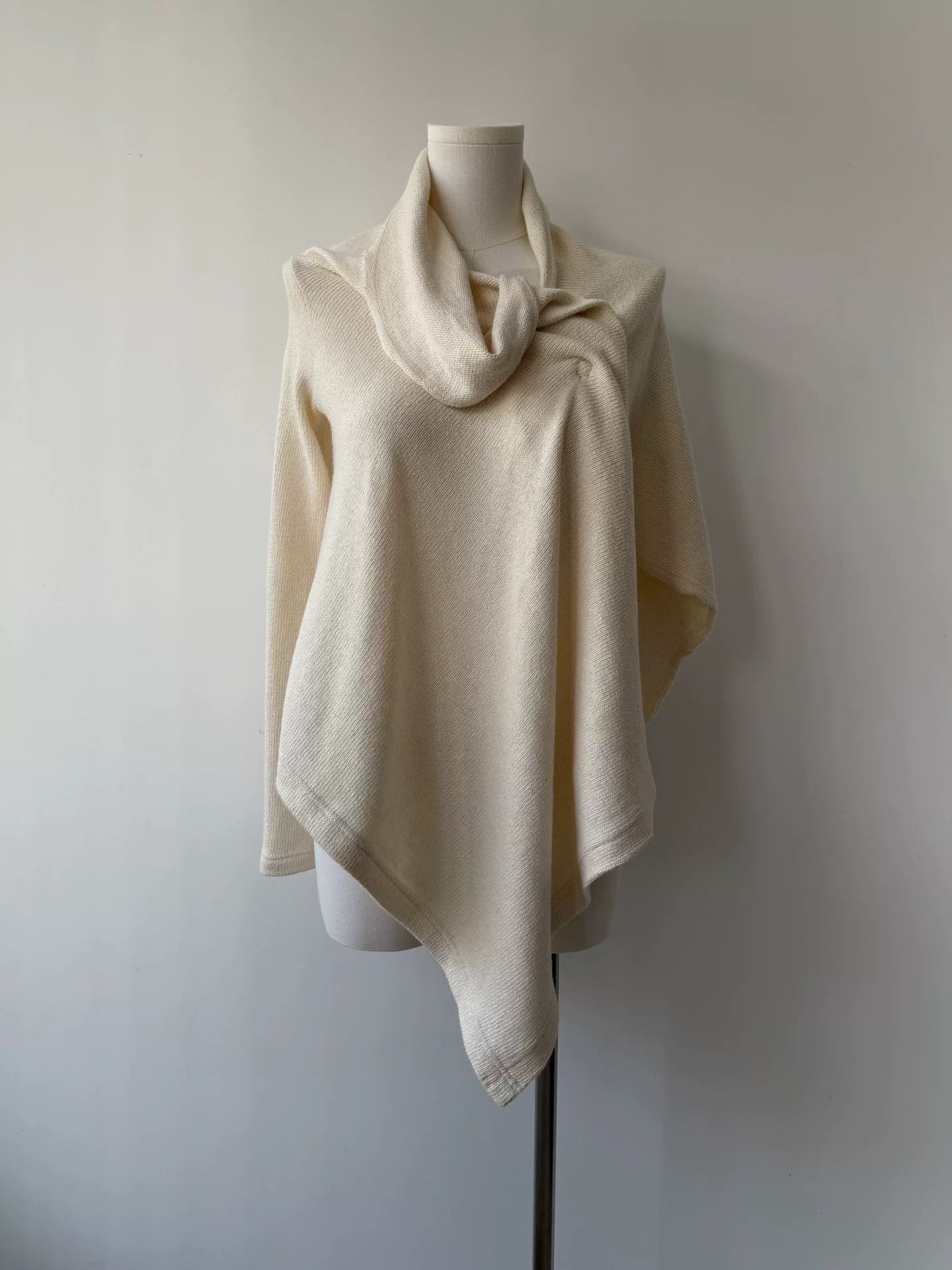Y's unique yohji yamamoto asymmetric cardigan Size M / US 6-8 / IT 42-44 - 3 Thumbnail