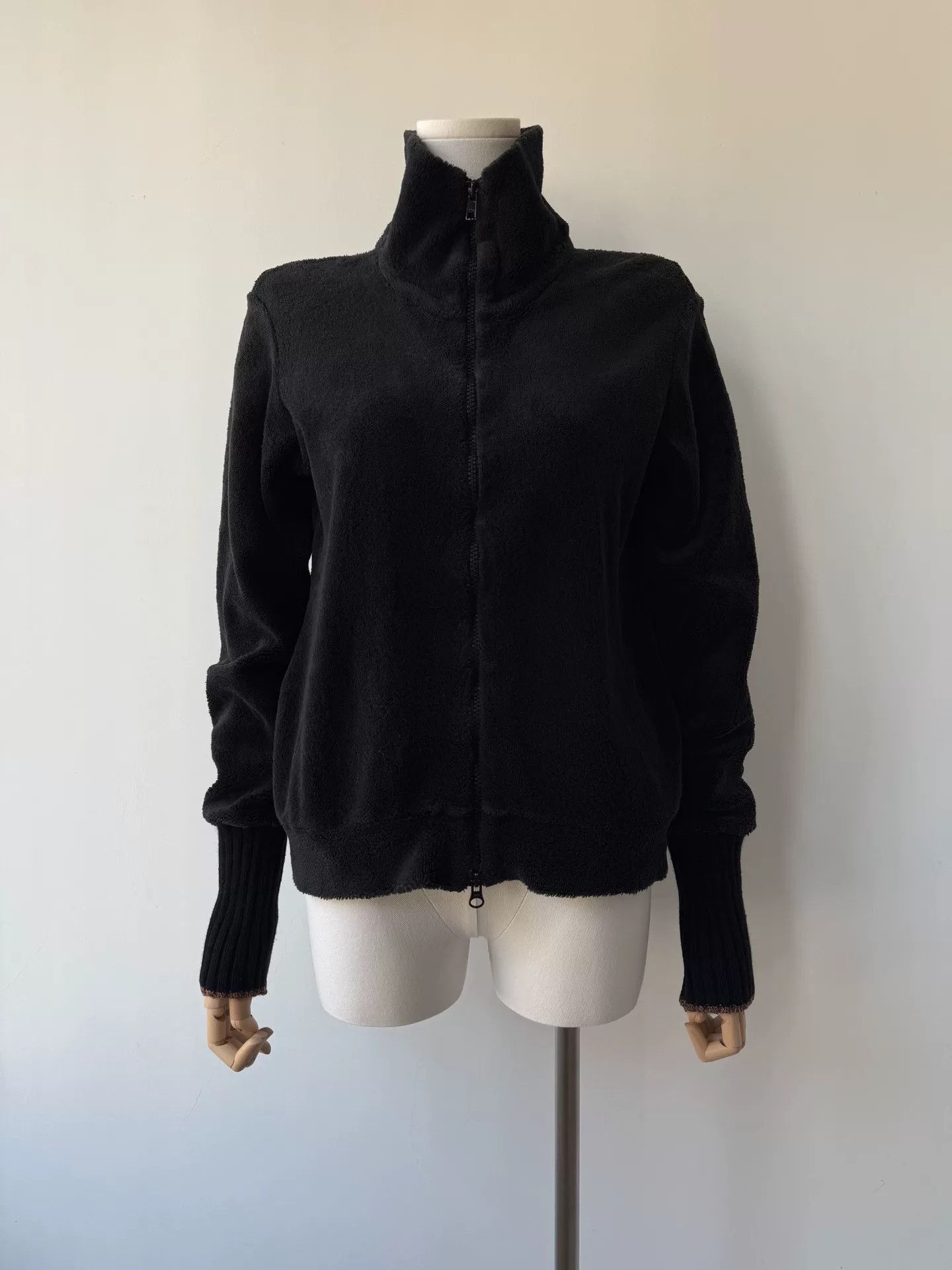 Y's yohji yamamoto y's black velvet jacket Size US M / EU 48-50 / 2 - 2 Thumbnail
