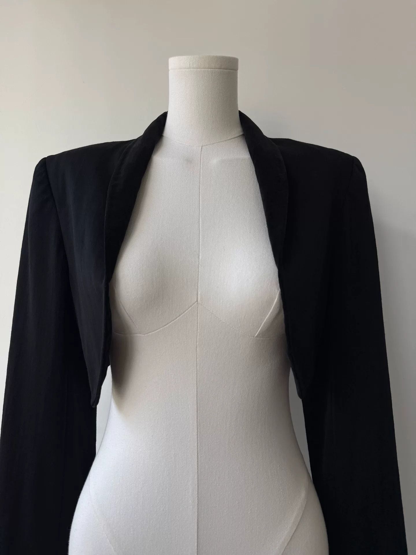 Comme des Garcons comme des Garcons Wool Velvet Short Jacket Size US M / EU 48-50 / 2 - 6 Thumbnail