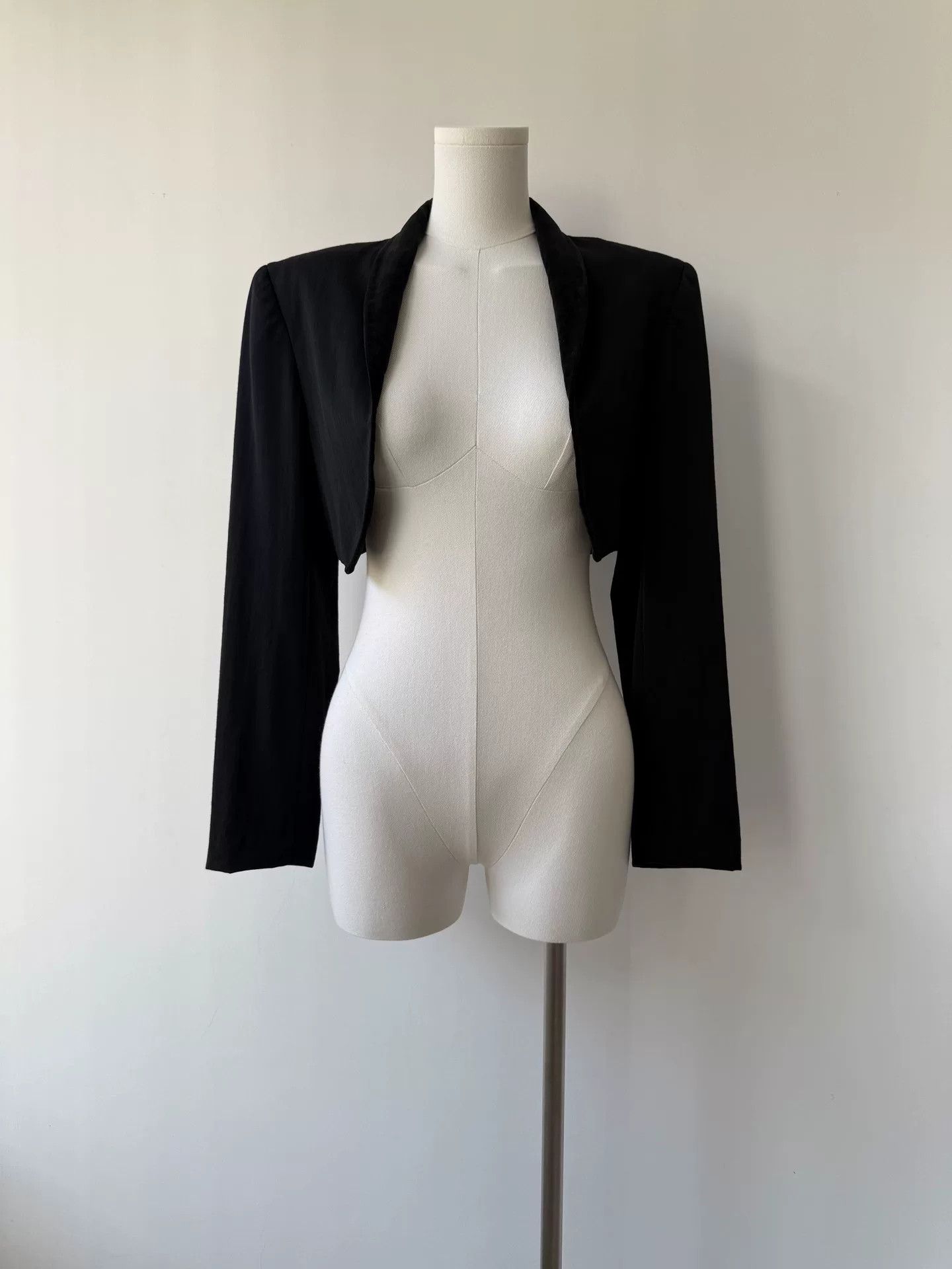 Comme des Garcons comme des Garcons Wool Velvet Short Jacket Size US M / EU 48-50 / 2 - 4 Thumbnail