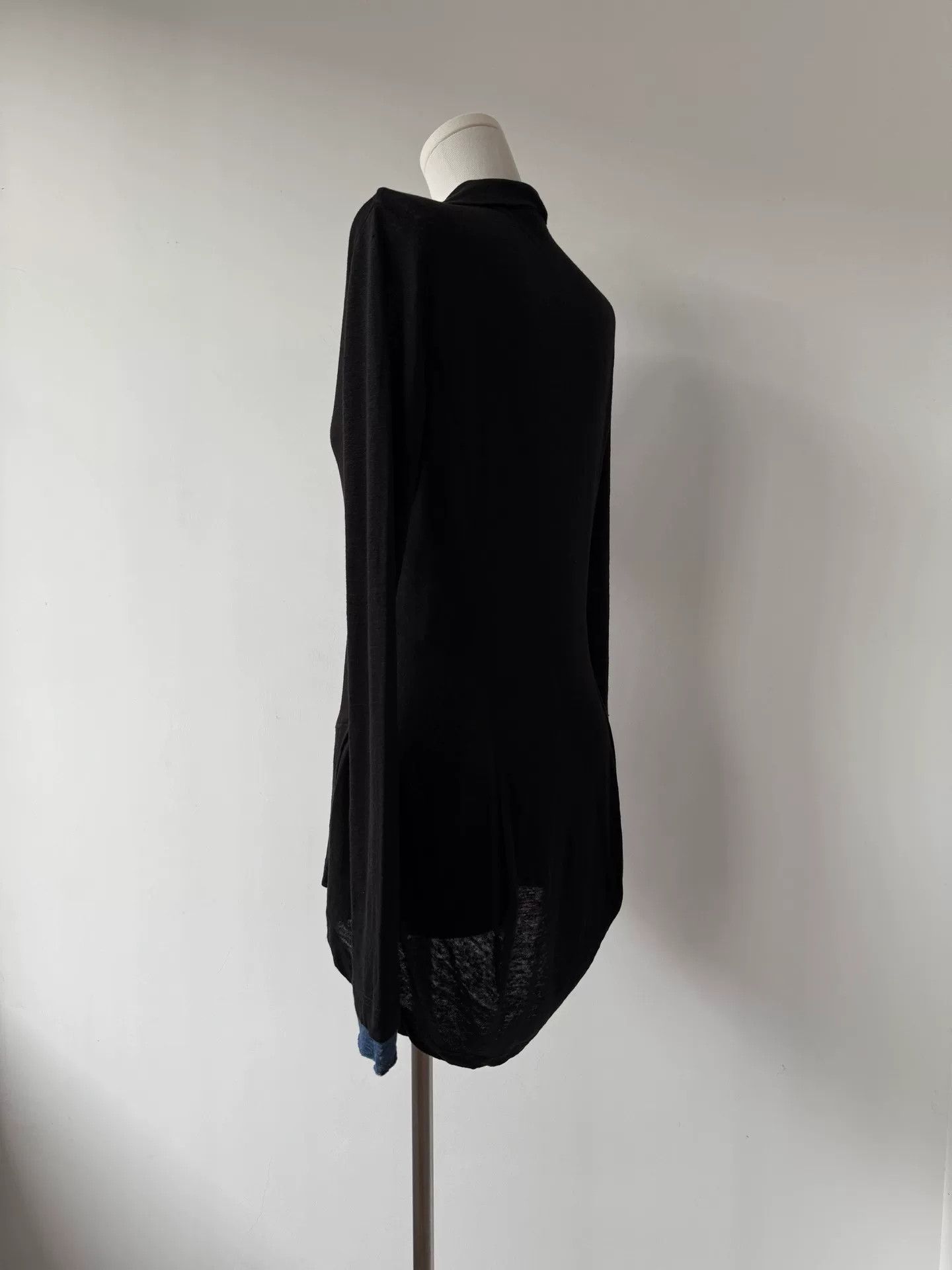 Y's y's black linen peplum cardigan jacket Size S / US 4 / IT 40 - 6 Thumbnail