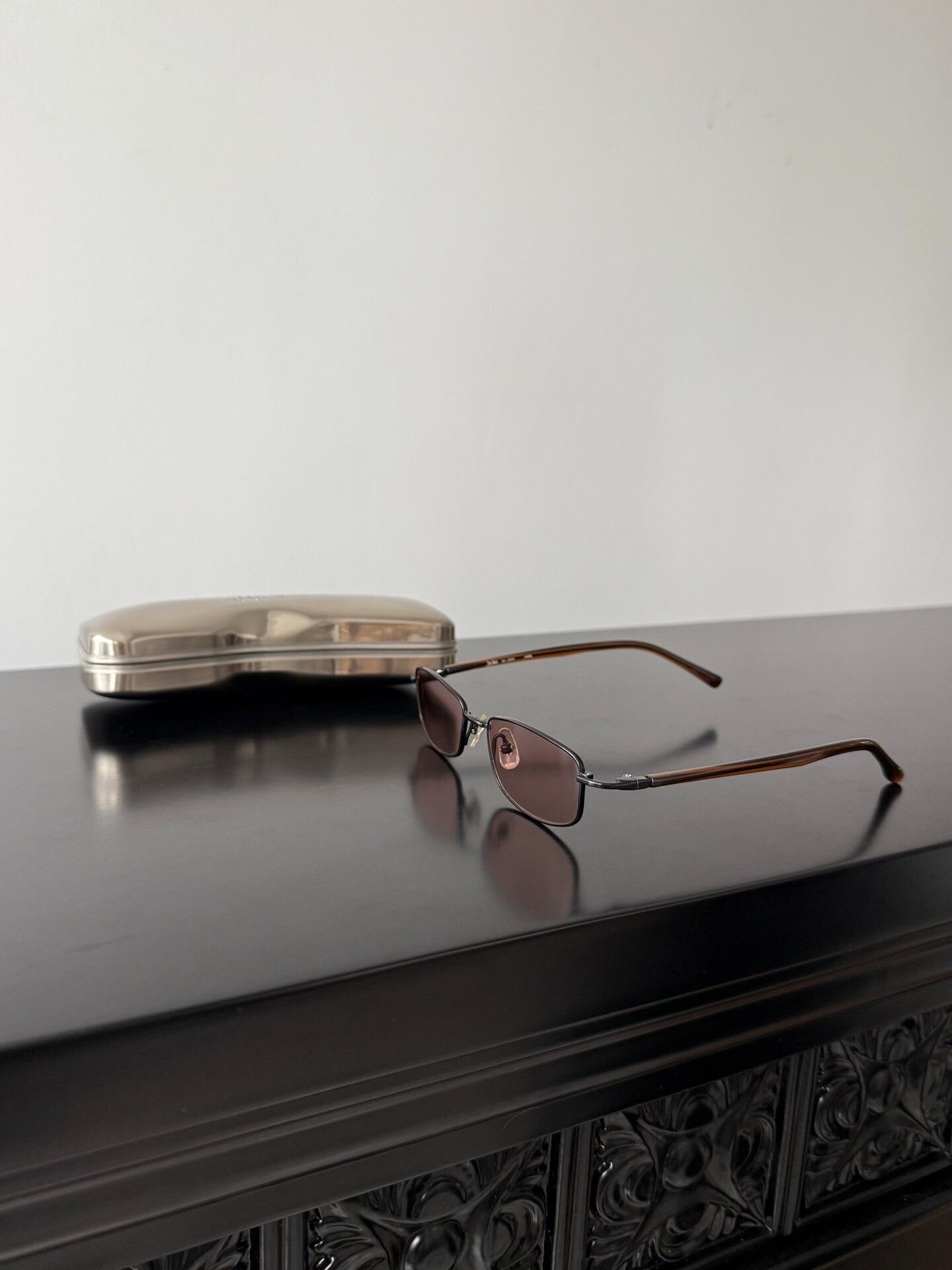 Jean Paul Gaultier Jean Paul Gaultier Coffee Sunglasses Size ONE SIZE - 2 Thumbnail